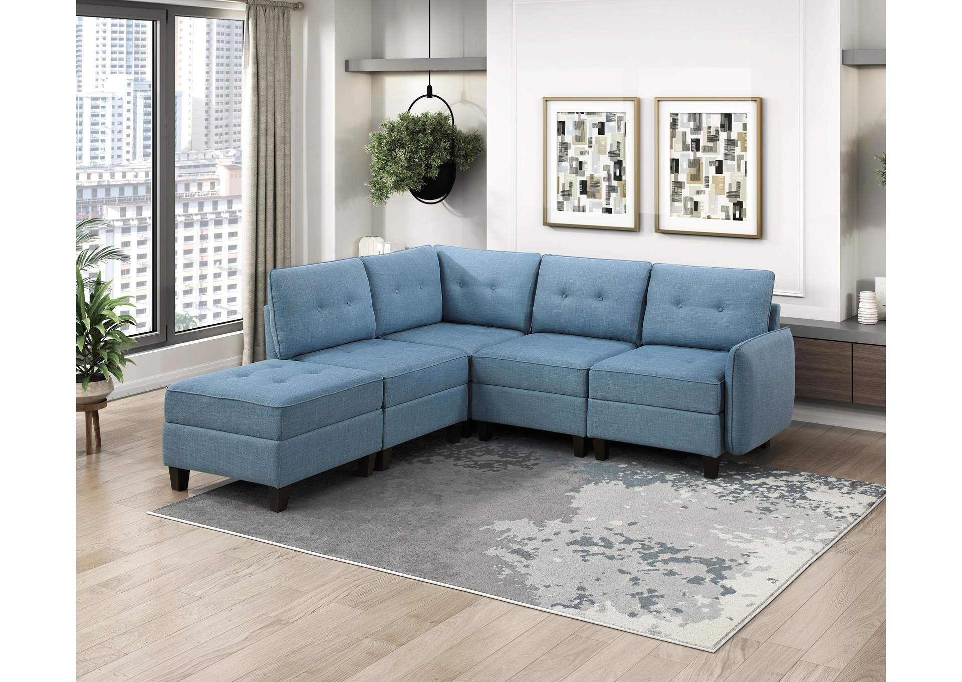 Garren Ottoman with Storage image 3