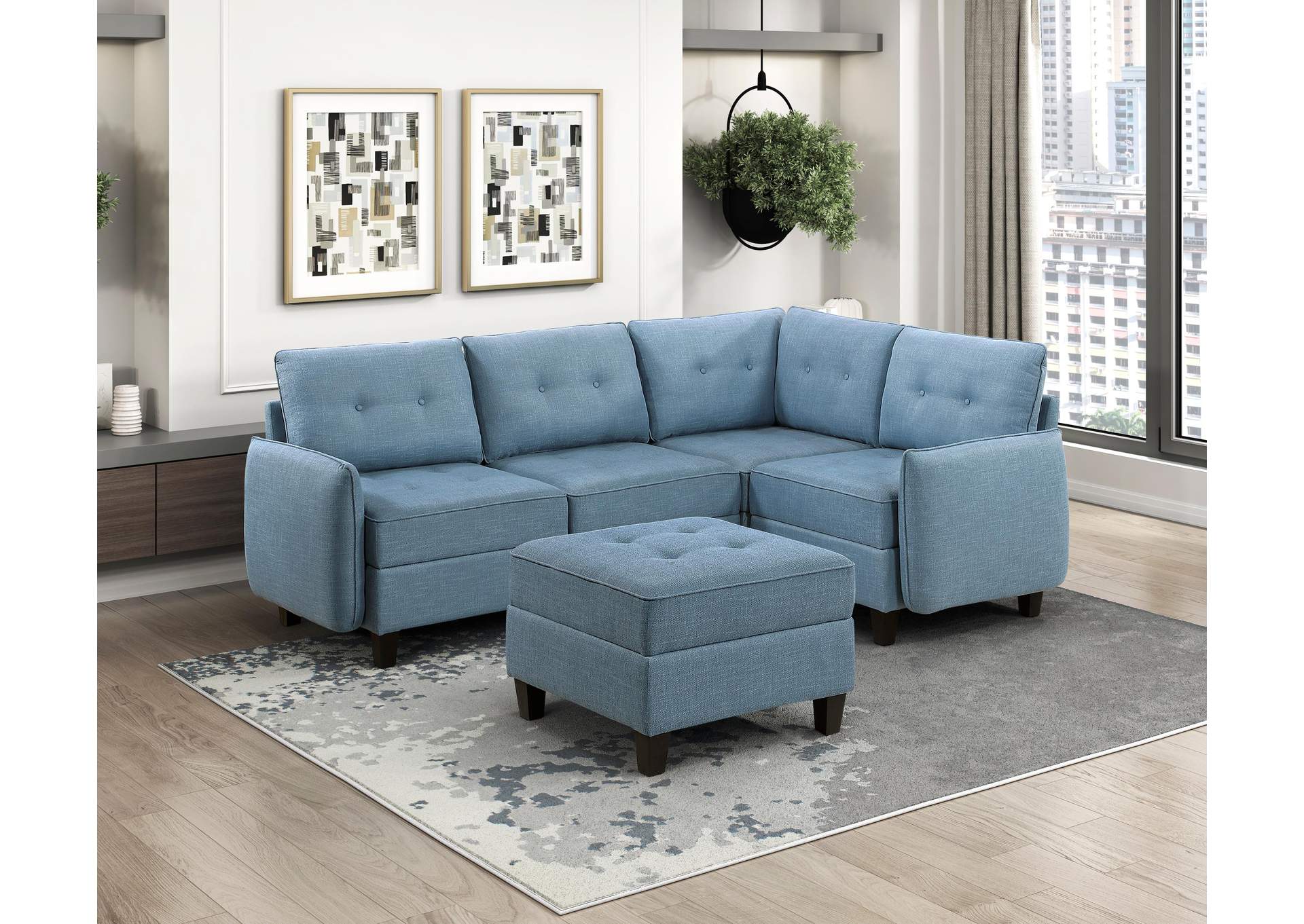 Garren Ottoman with Storage image 14