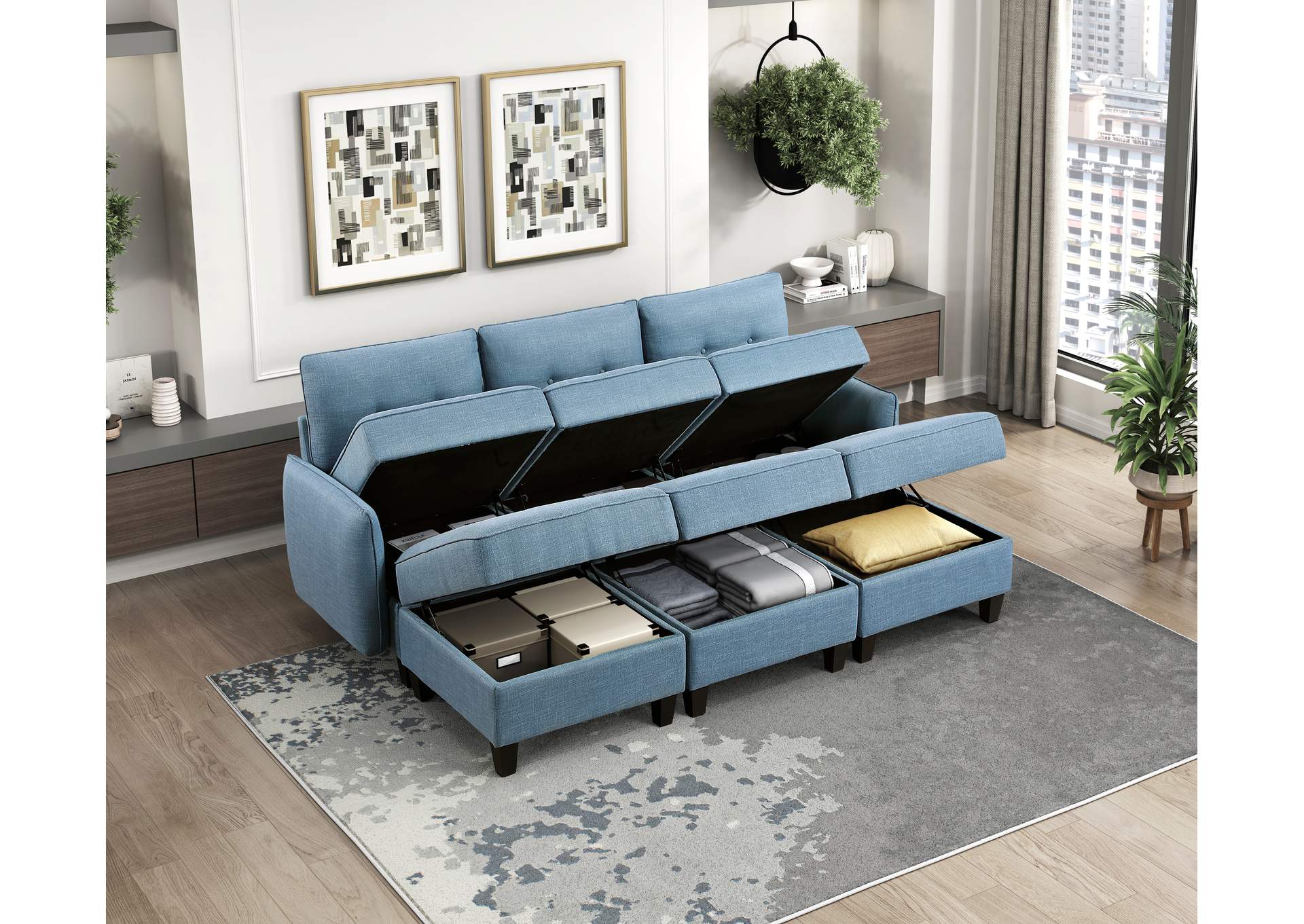 Ottoman with Storage image 1