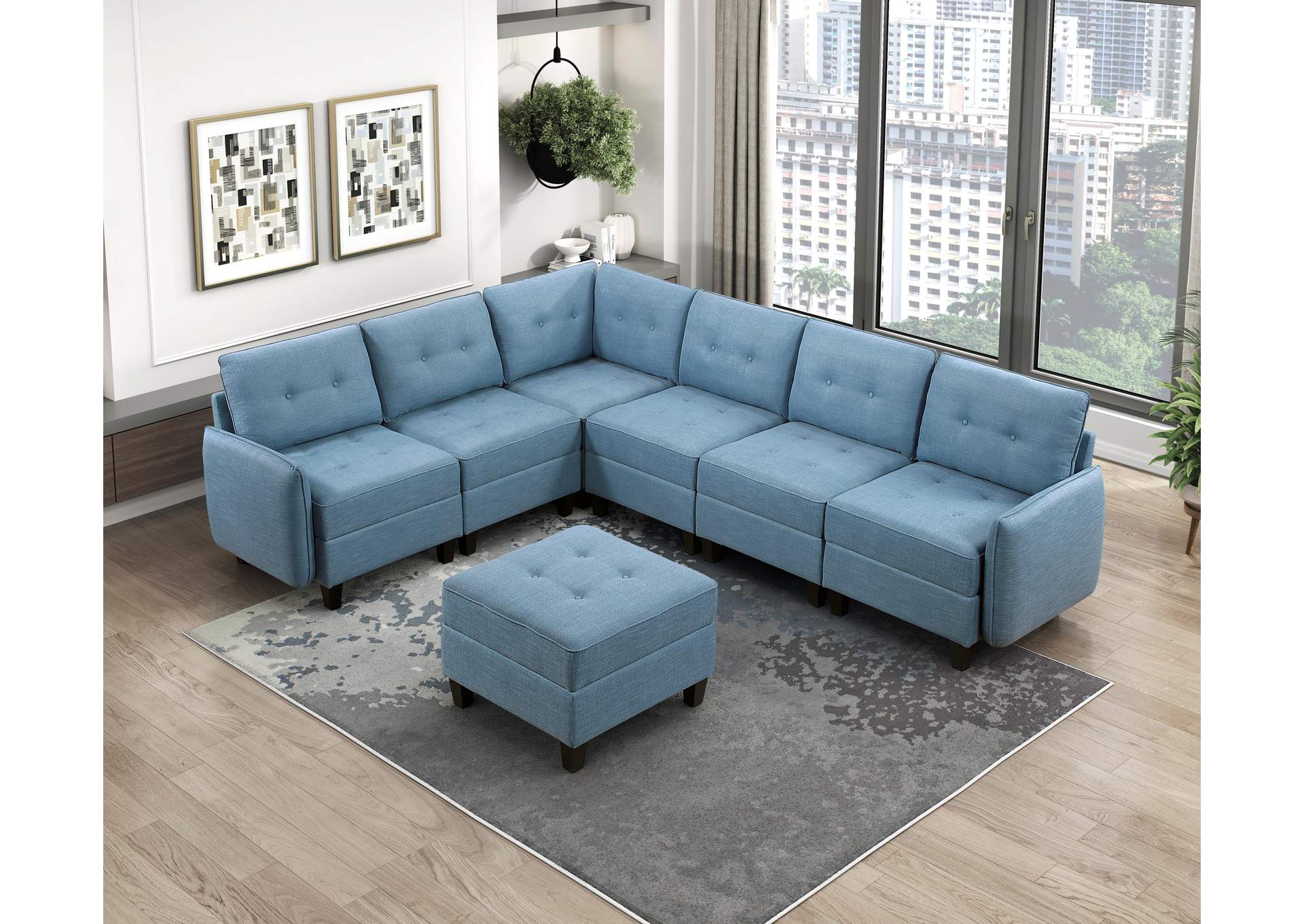 Garren Ottoman with Storage image 18