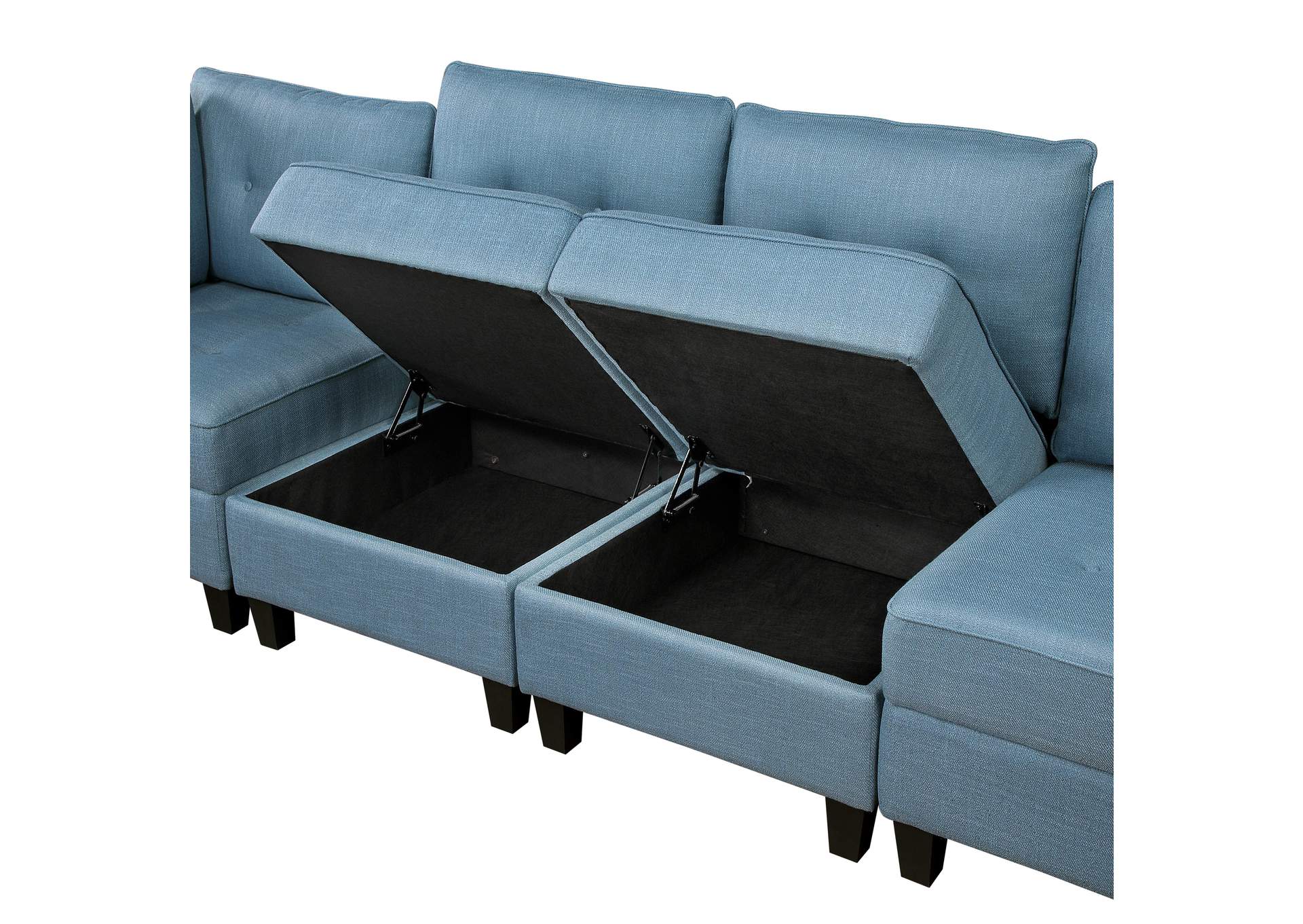 Garren 6-Piece Sectional with Storage image 7