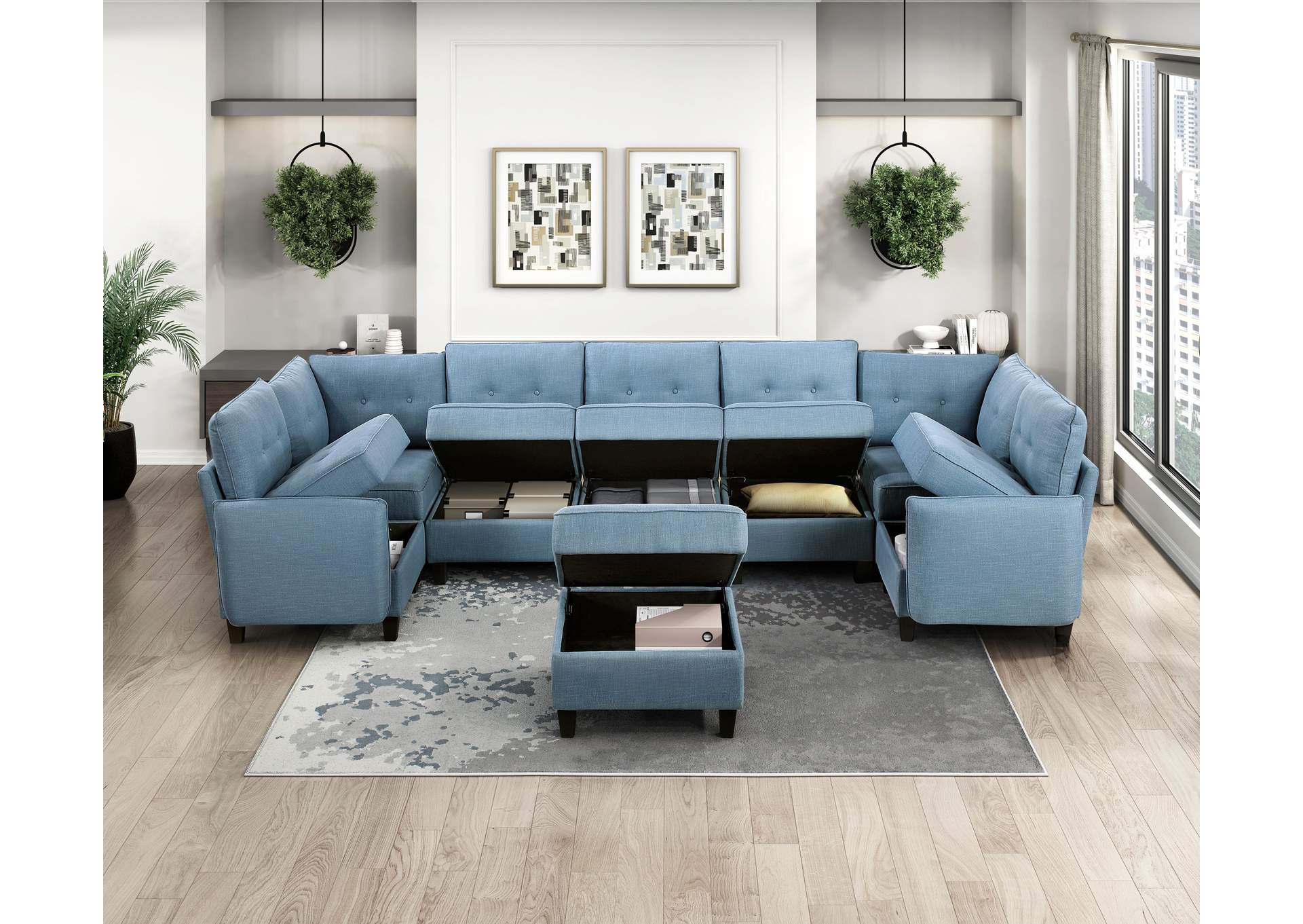 Garren Ottoman with Storage image 20