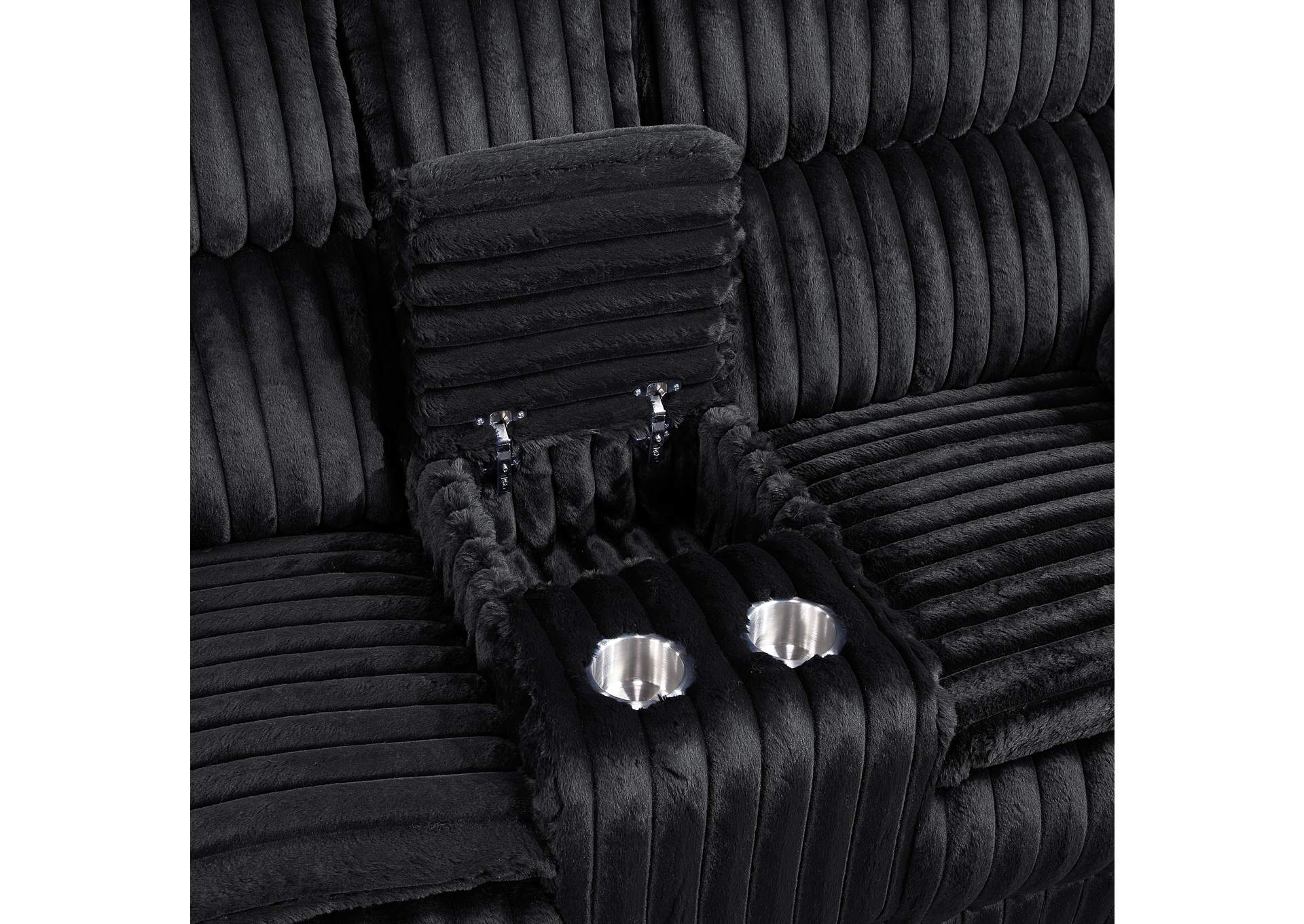 Double Reclining Love Seat with Center Console image 3