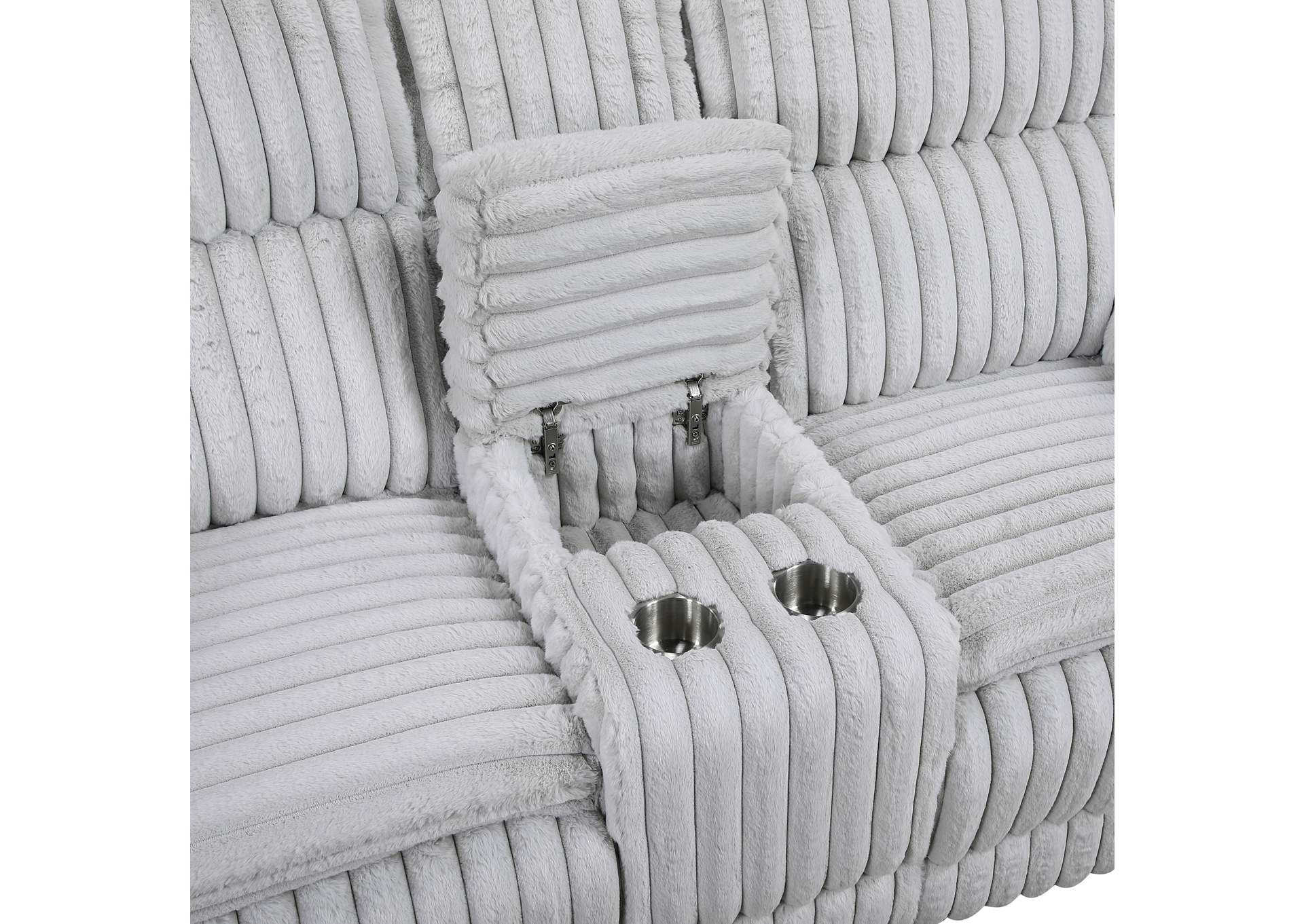 Double Reclining Love Seat with Center Console image 5