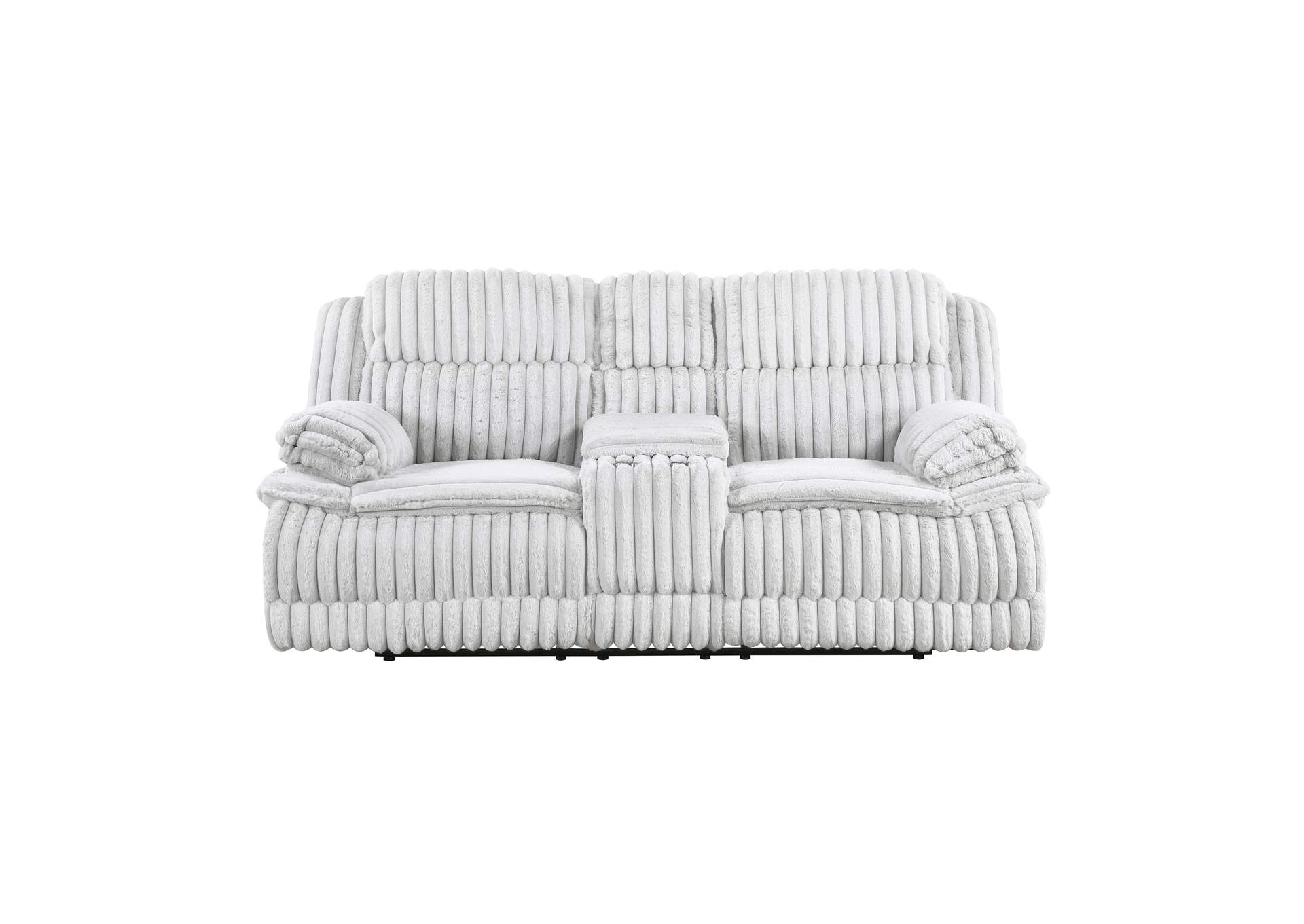 Double Reclining Love Seat with Center Console image 1