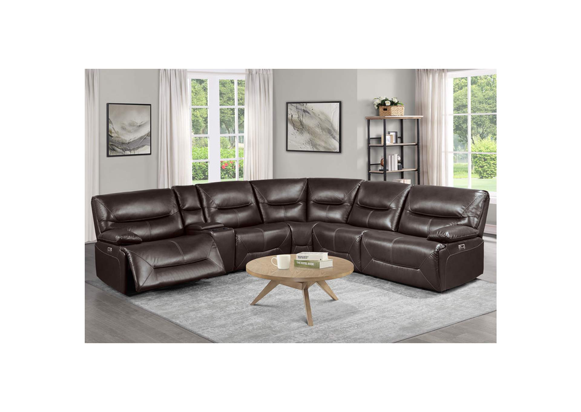 Dyersburg 6-Piece Power Reclining Sectional image 5