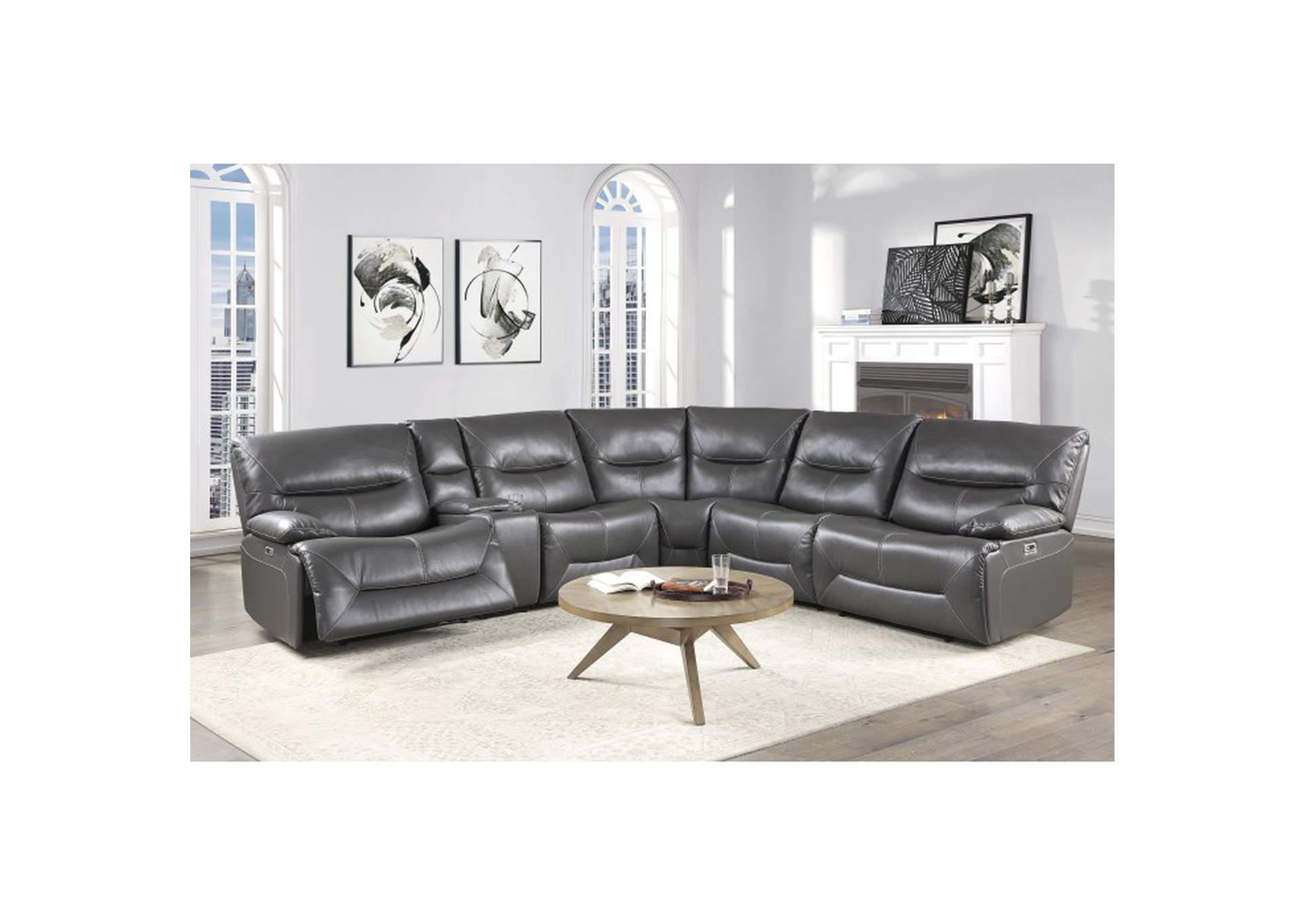 Dyersburg 6-Piece Power Reclining Sectional image 3