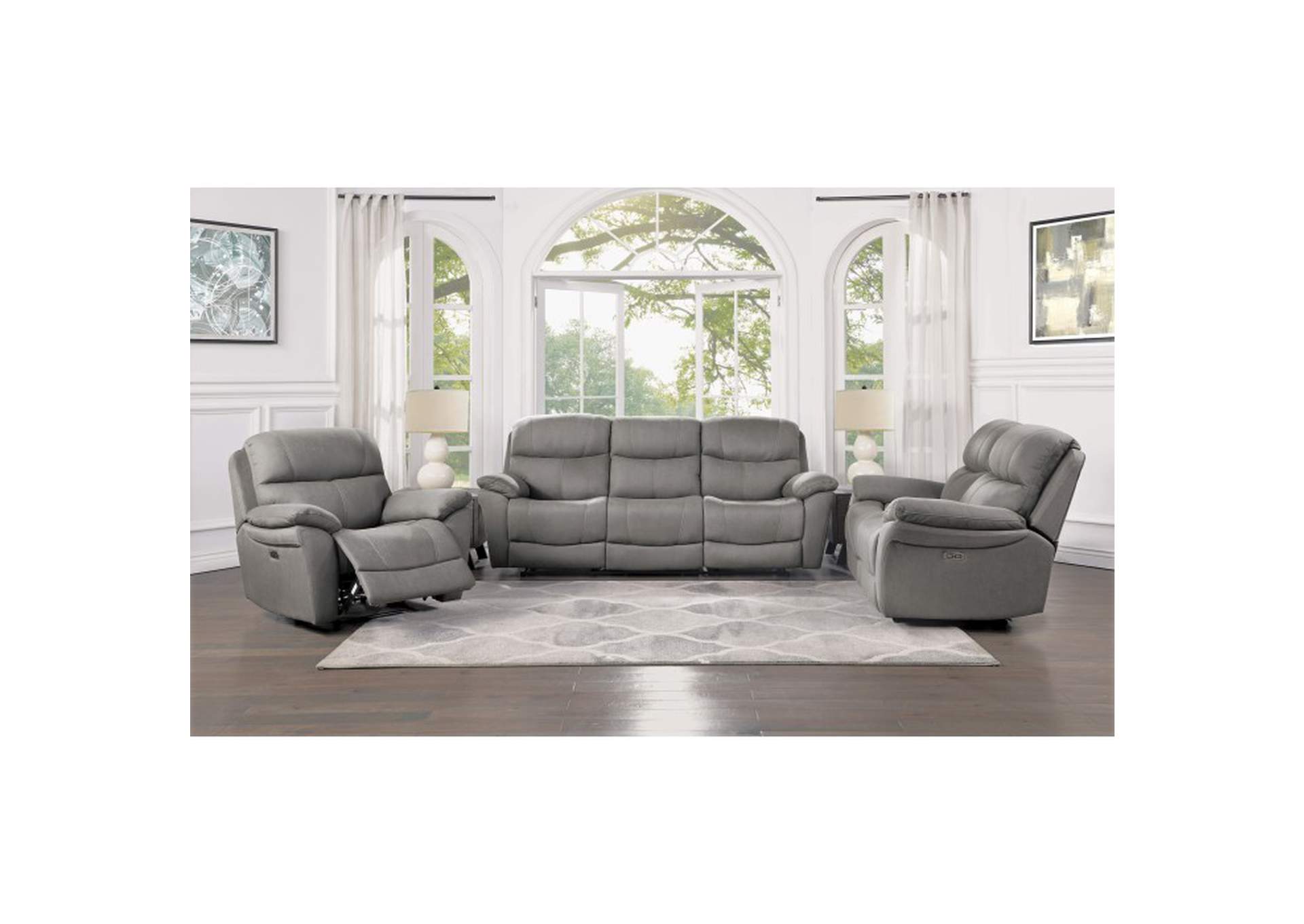 Longvale Power Double Reclining Love Seat with Power Headrests image 5