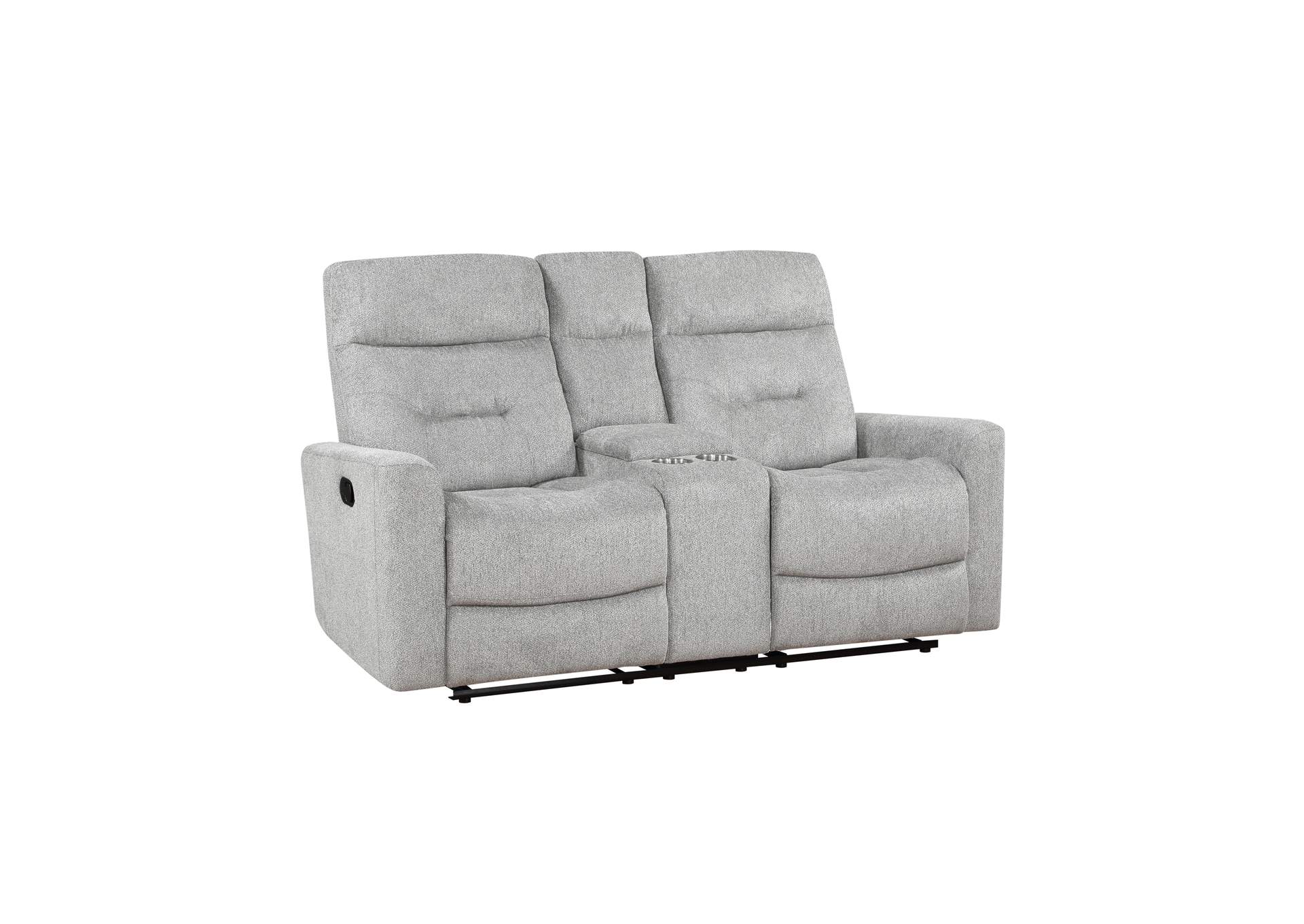 Lyndon Double Reclining Love Seat with Center Console image 3