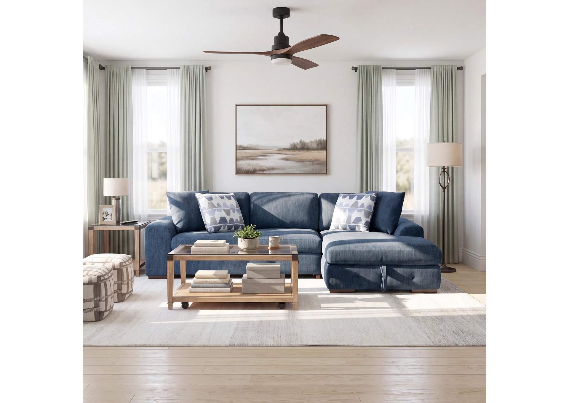 Raife 2-Piece Sectional with Right Chaise image 5
