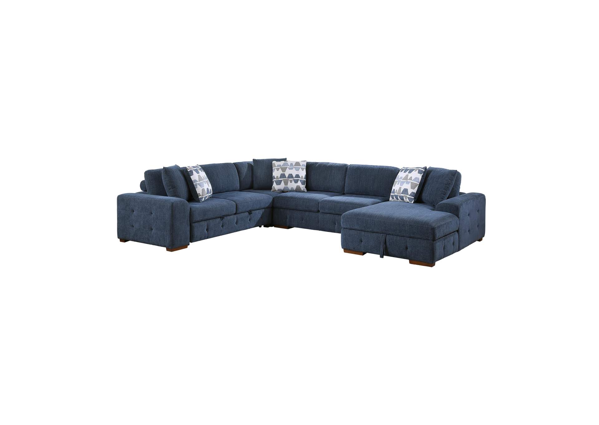 Raife 4-Piece Sectional with Right Chaise image 1