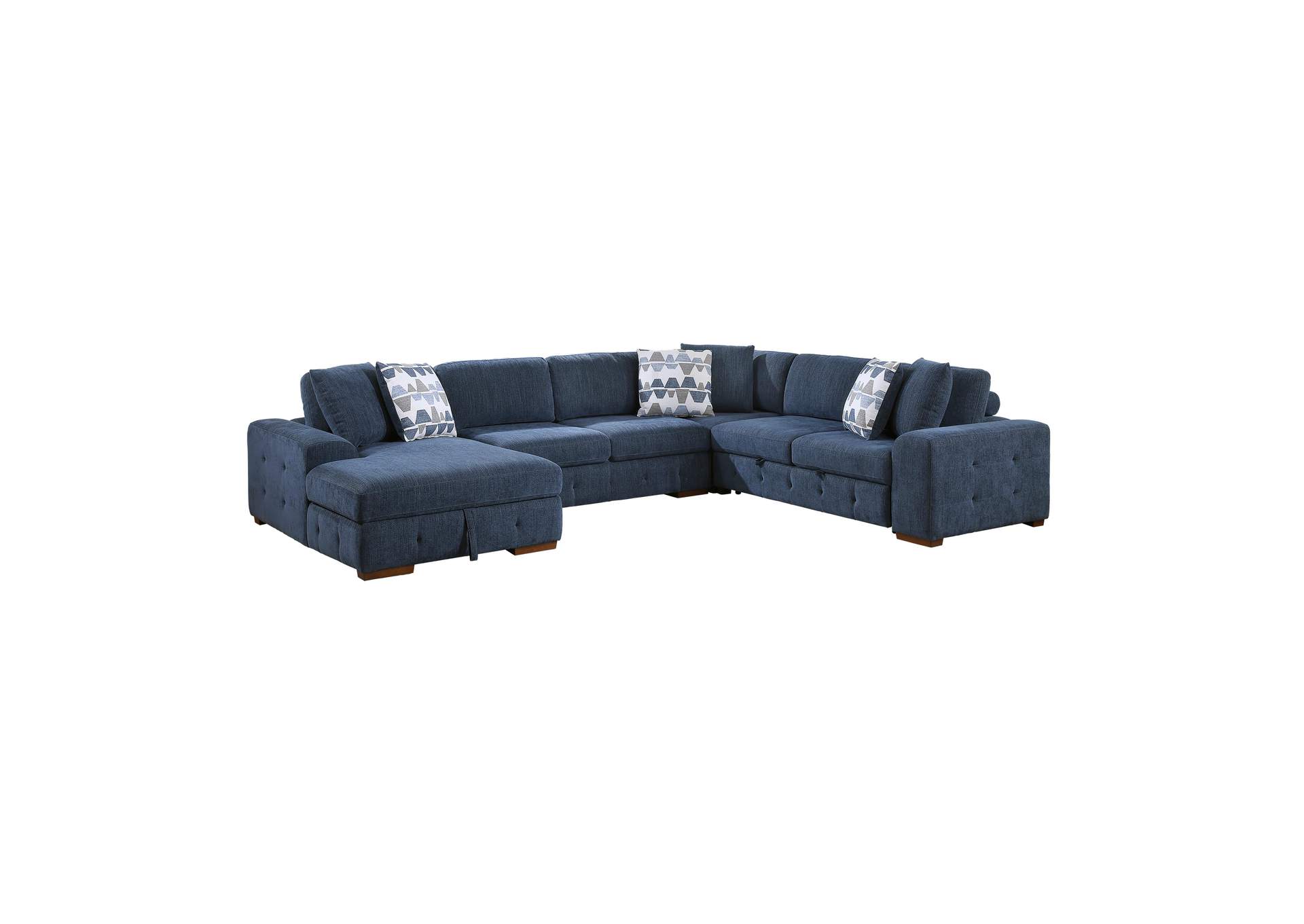 Raife 4-Piece Sectional with Left Chaise image 1