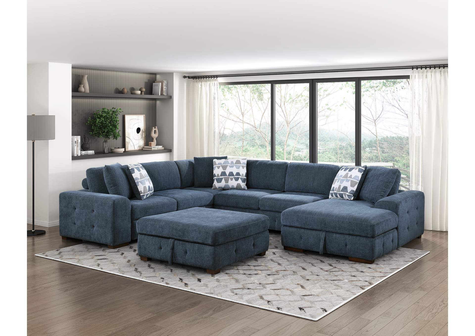 Raife Storage Ottoman image 5