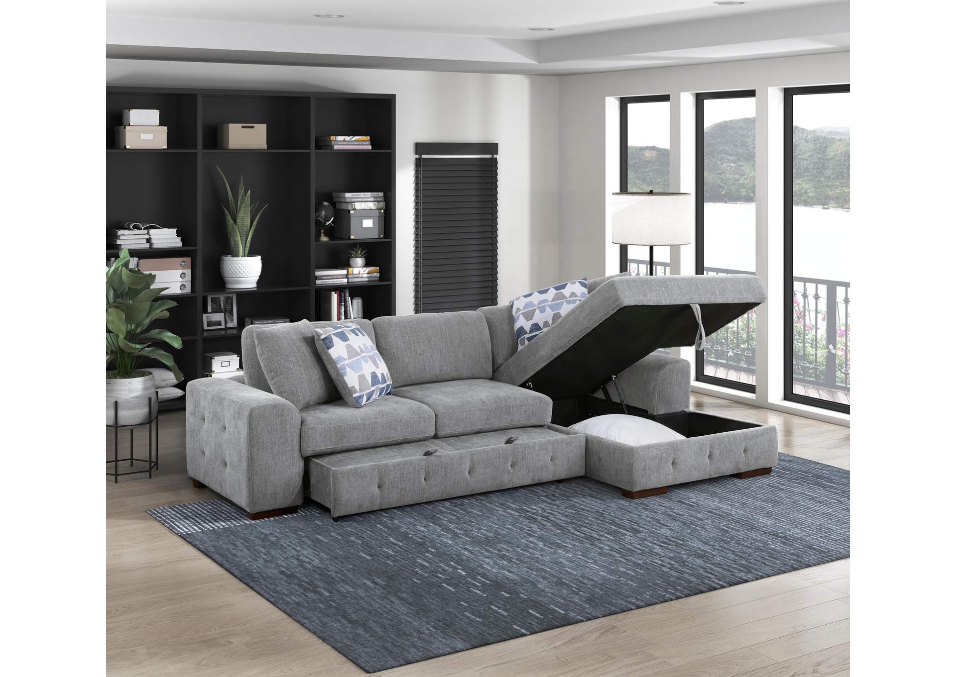 Raife 2-Piece Sectional with Right Chaise image 19
