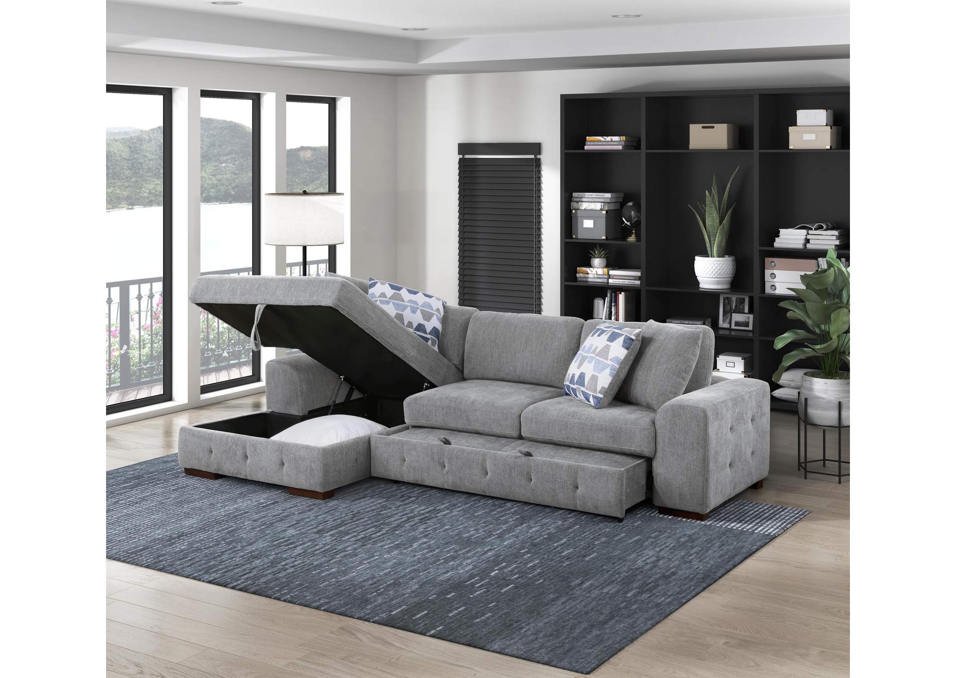 Raife 2-Piece Sectional with Left Chaise image 19