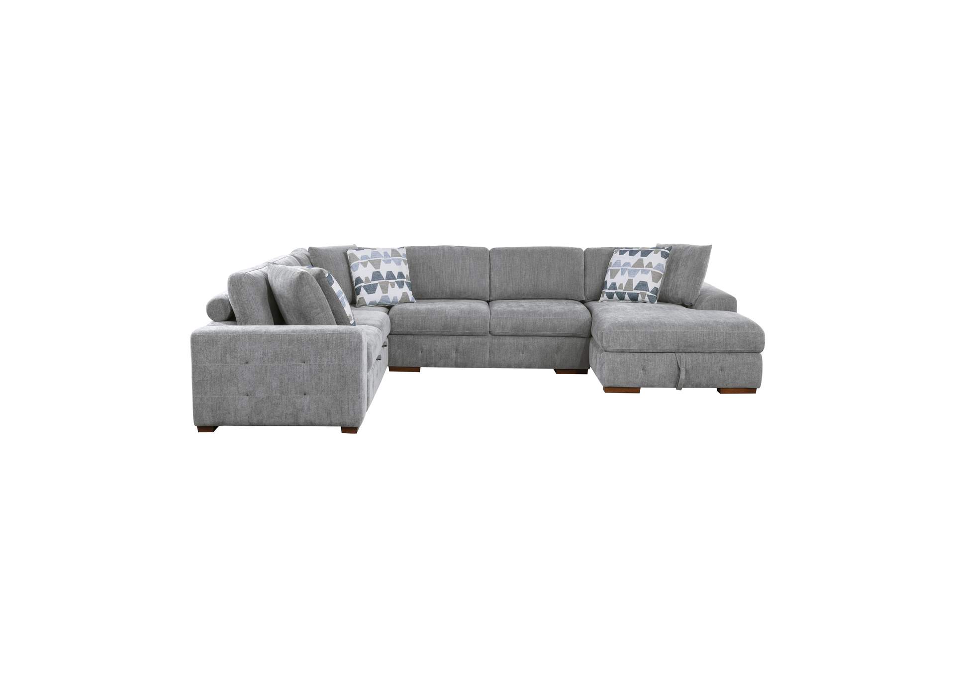 Raife 4-Piece Sectional with Right Chaise image 29