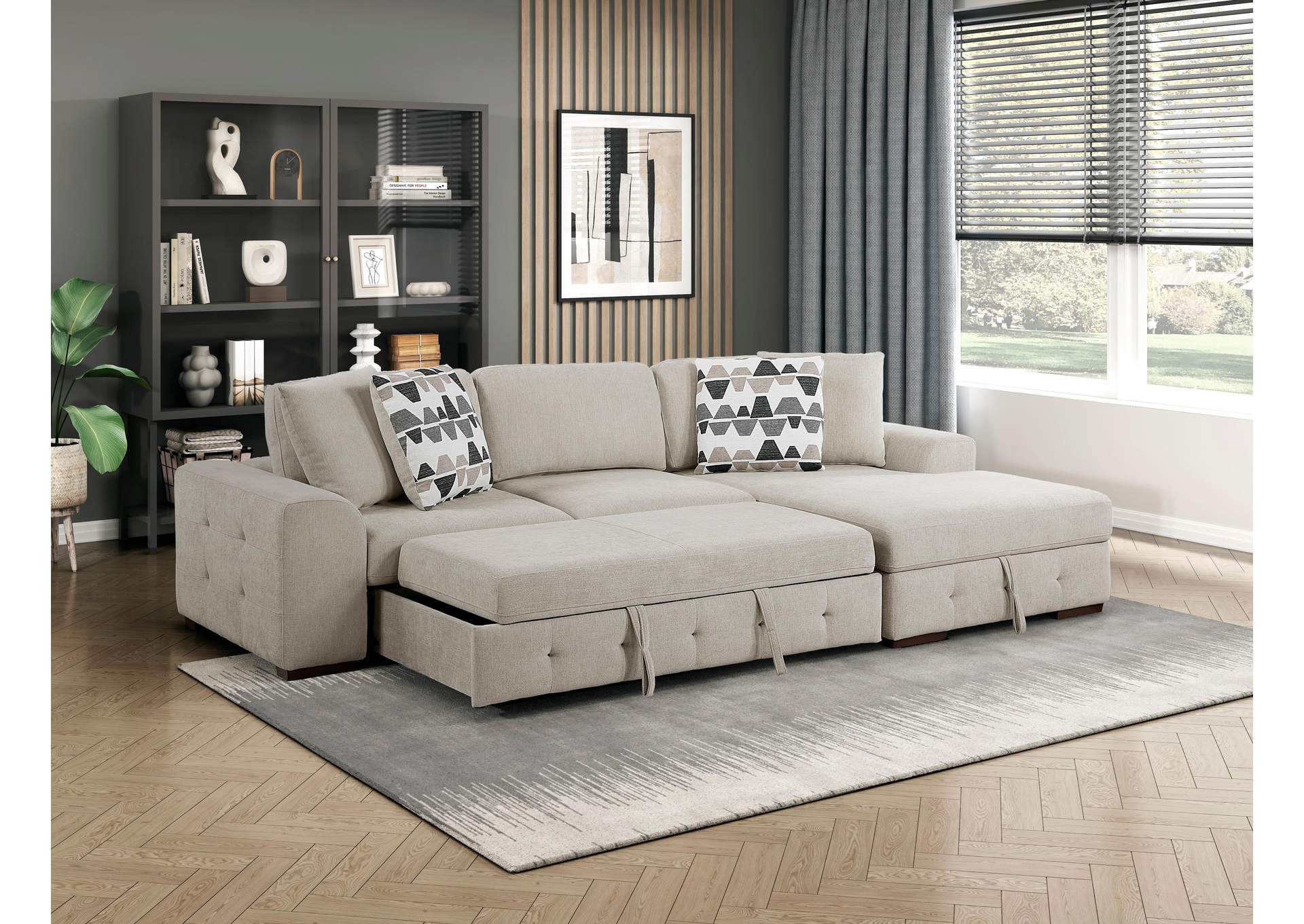 Raife 2-Piece Sectional with Right Chaise image 4