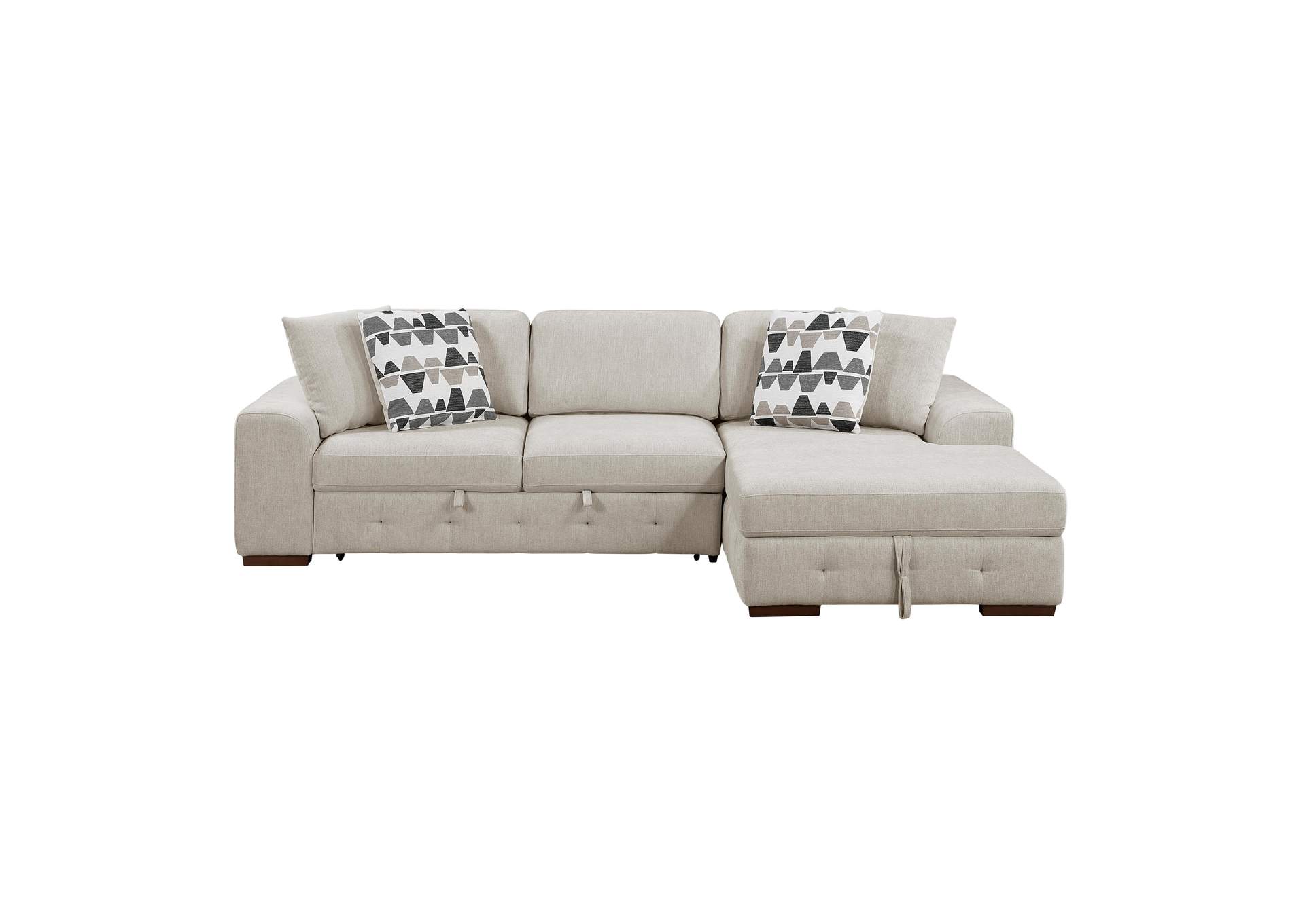 Raife 2-Piece Sectional with Right Chaise image 1
