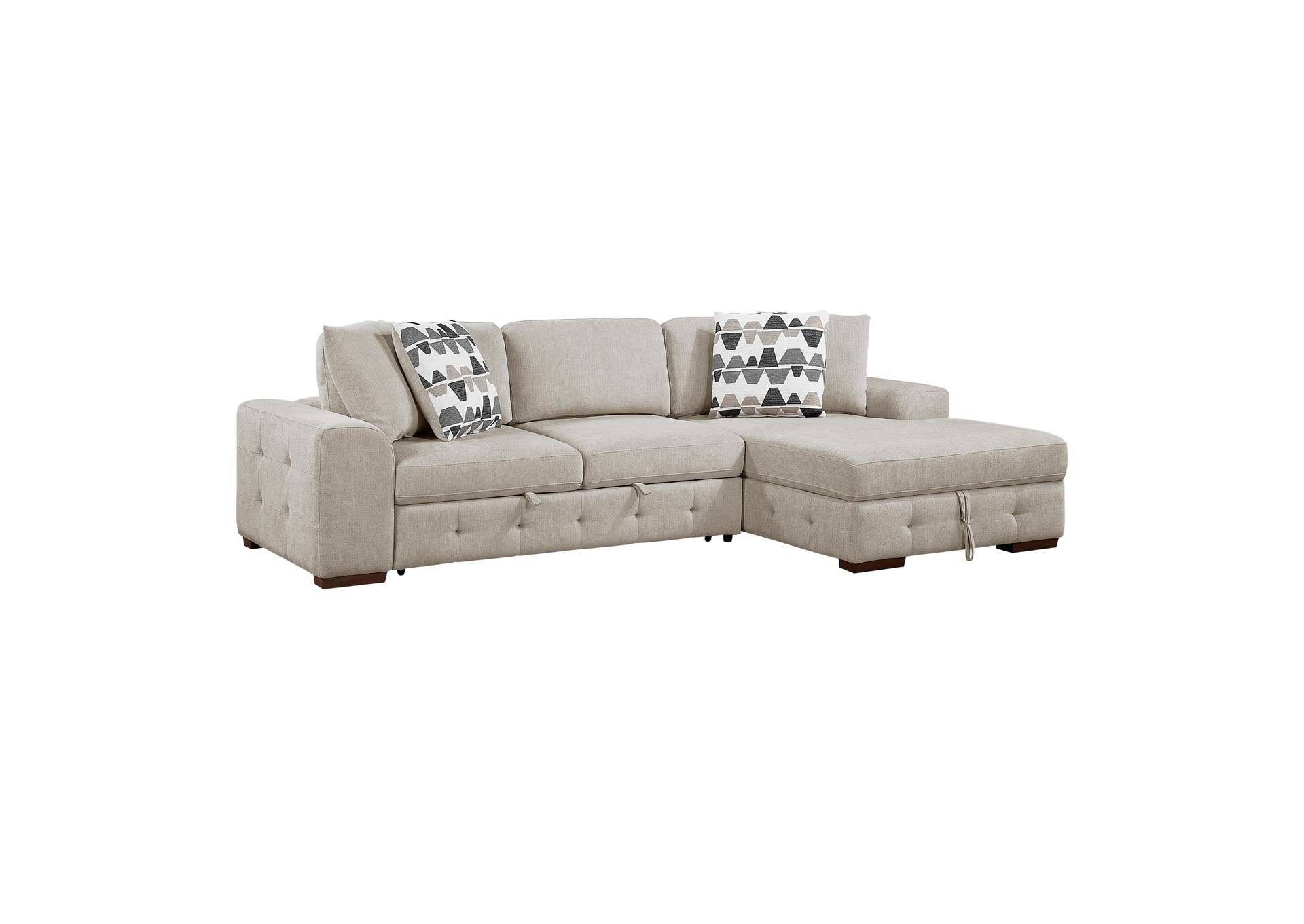Raife 2-Piece Sectional with Right Chaise image 14