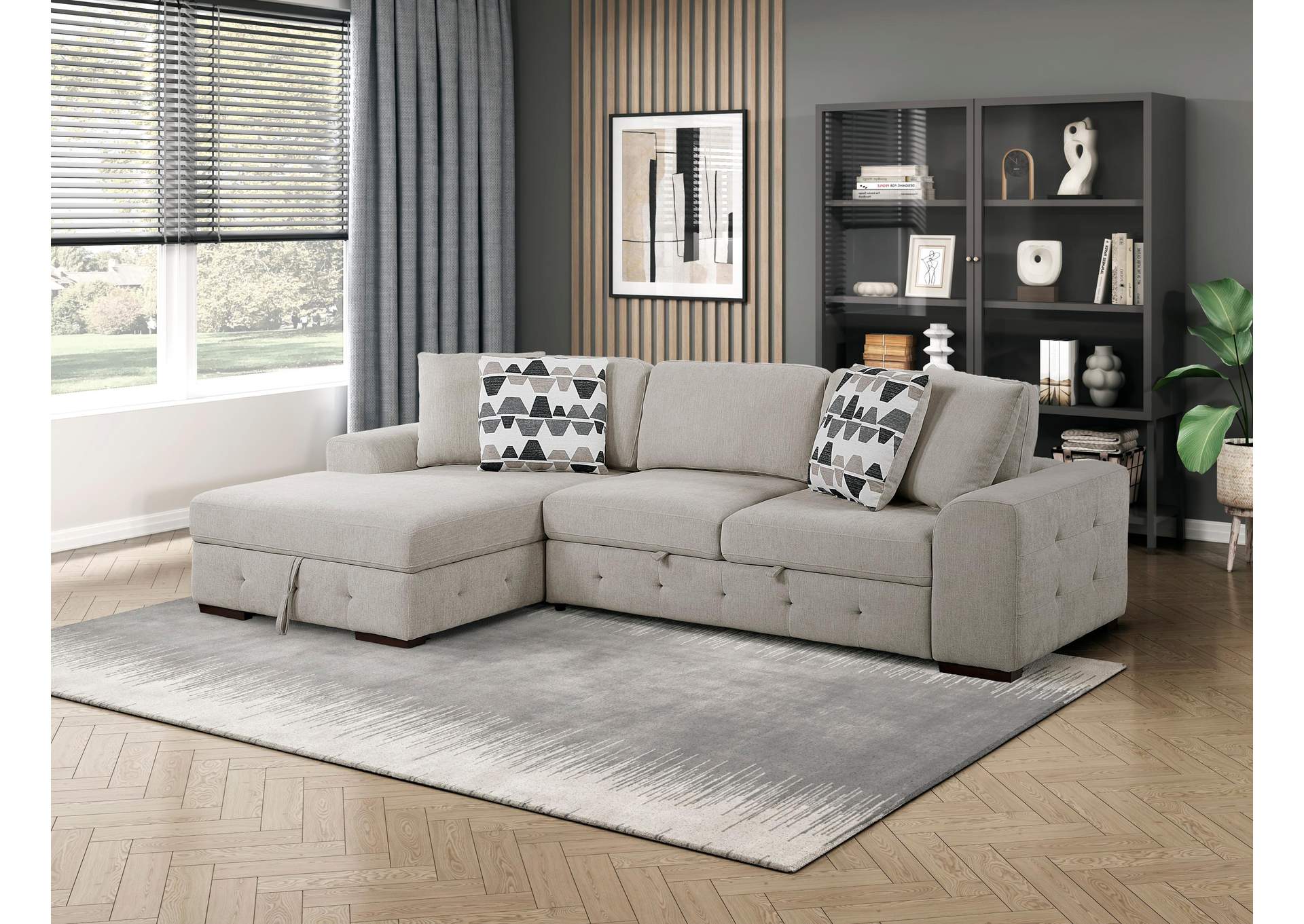 Raife 2-Piece Sectional with Left Chaise image 21