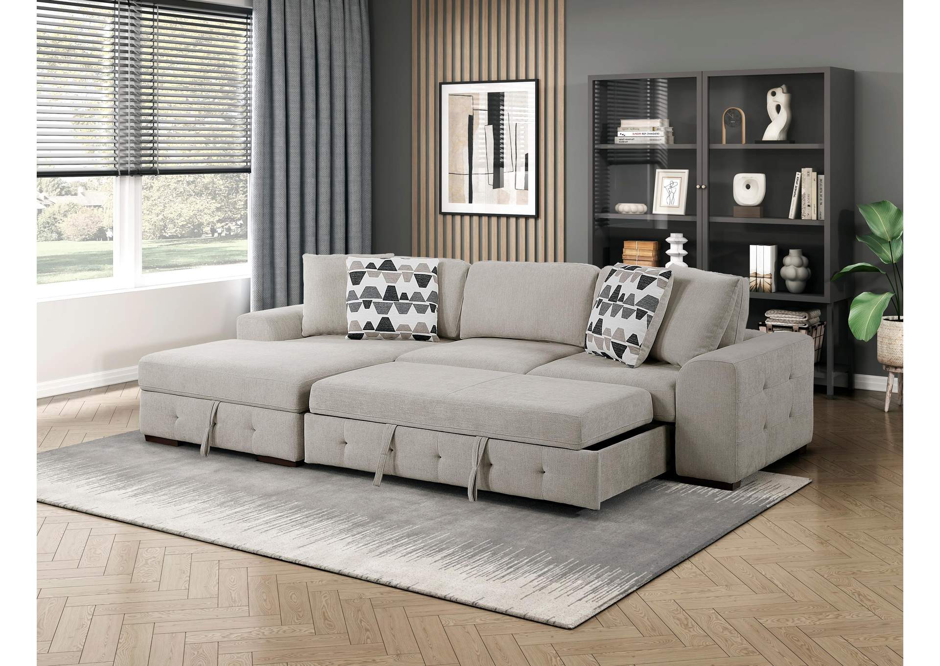 Raife 2-Piece Sectional with Left Chaise image 19
