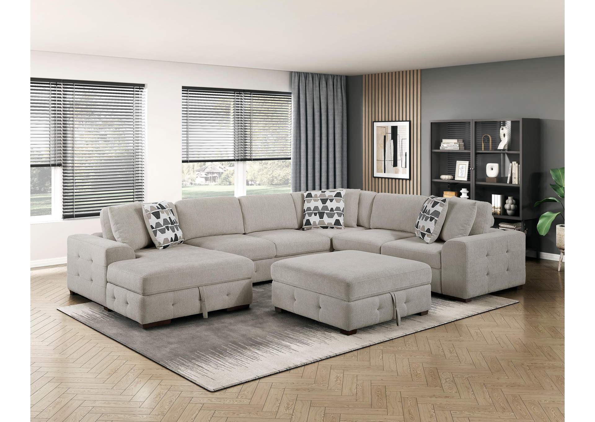 Raife Storage Ottoman image 4