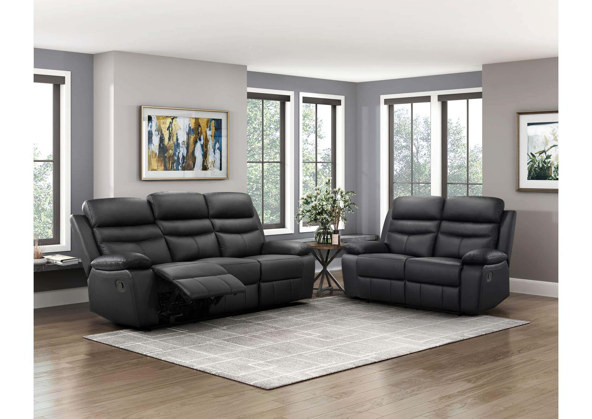 Double Reclining Sofa image 3