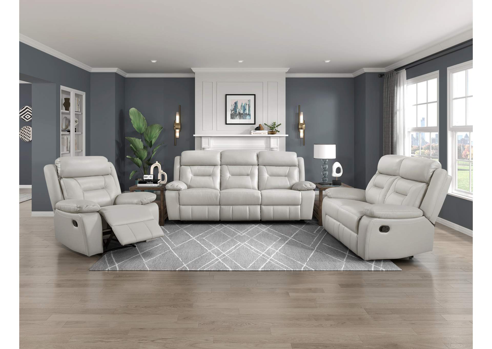 Laconia Double Reclining Sofa