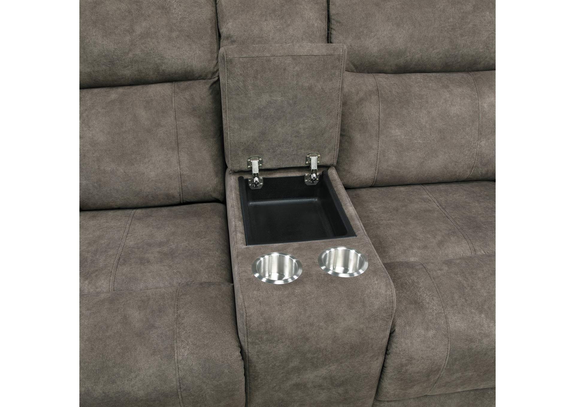 Double Reclining Love Seat with Center Console image 6