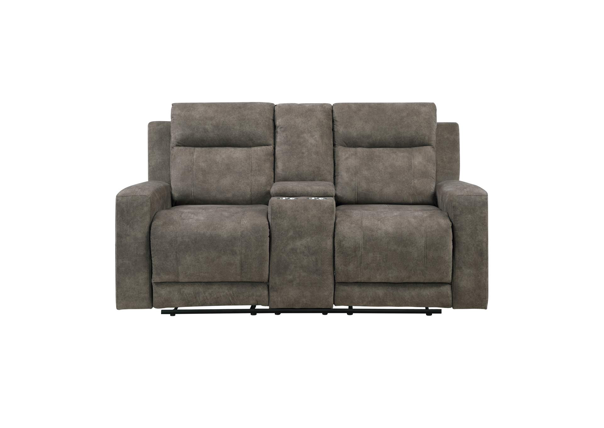 Double Reclining Love Seat with Center Console image 1