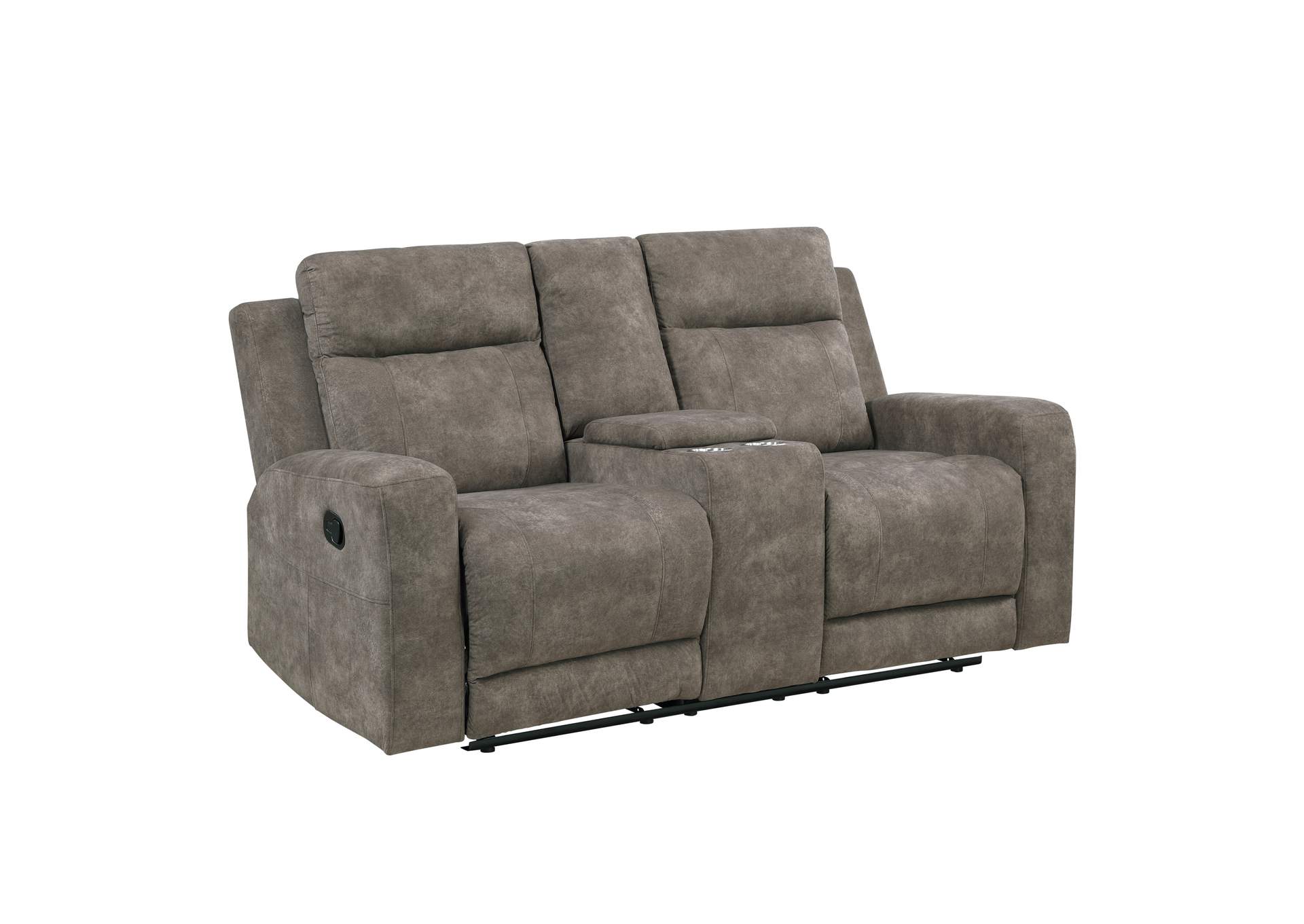Double Reclining Love Seat with Center Console image 3