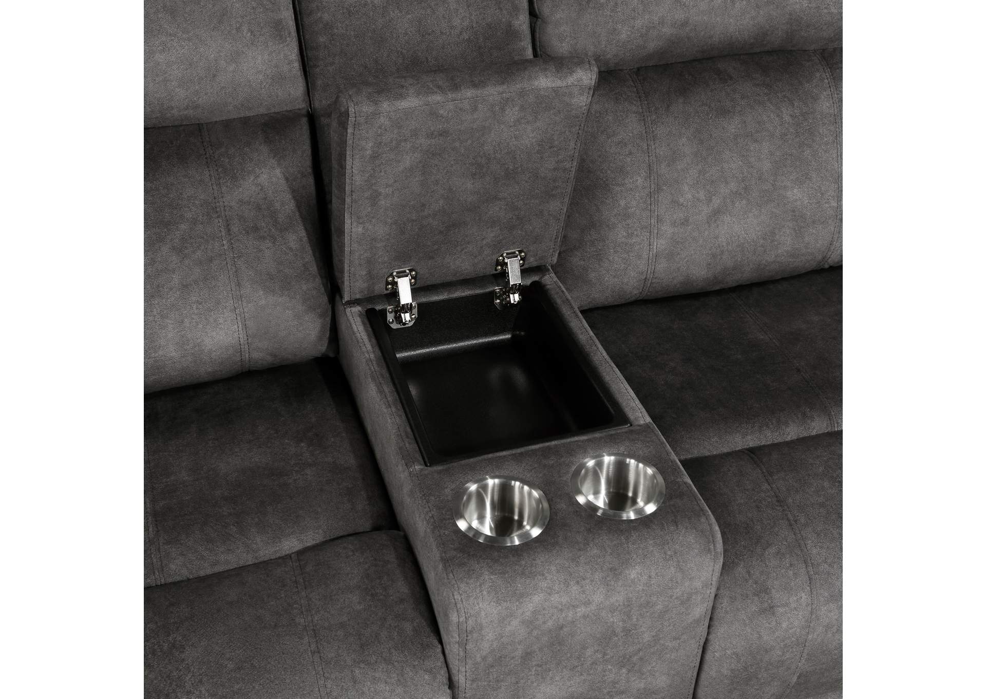 Muncie Double Reclining Love Seat with Center Console image 7