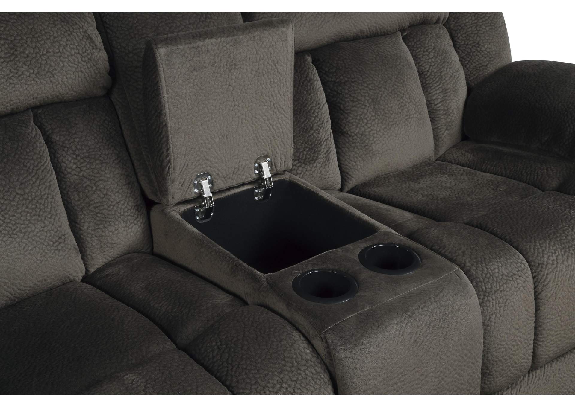 Laurelton Double Glider Reclining Love Seat with Center Console image 13