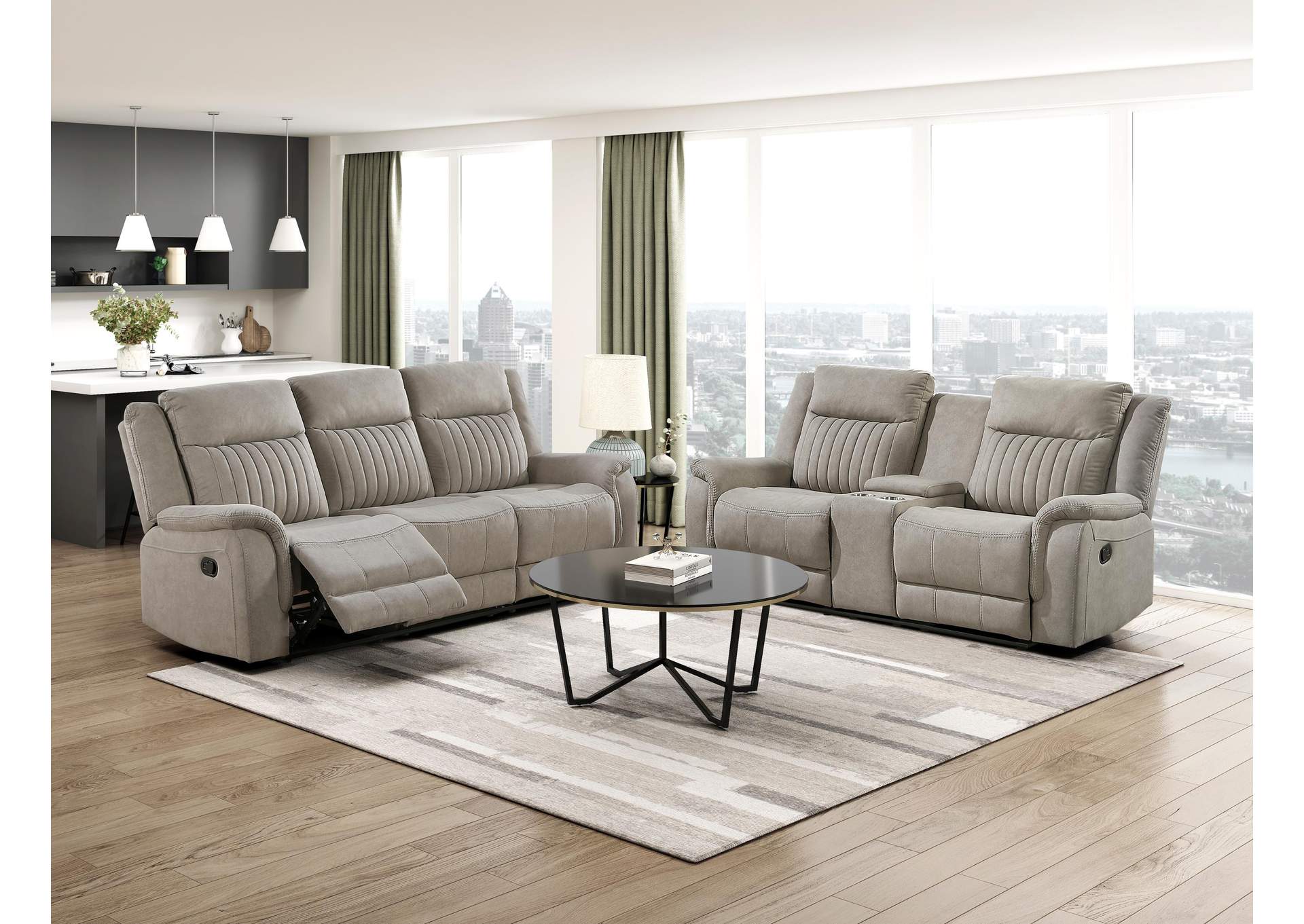 Dean Double Reclining Sofa image 8
