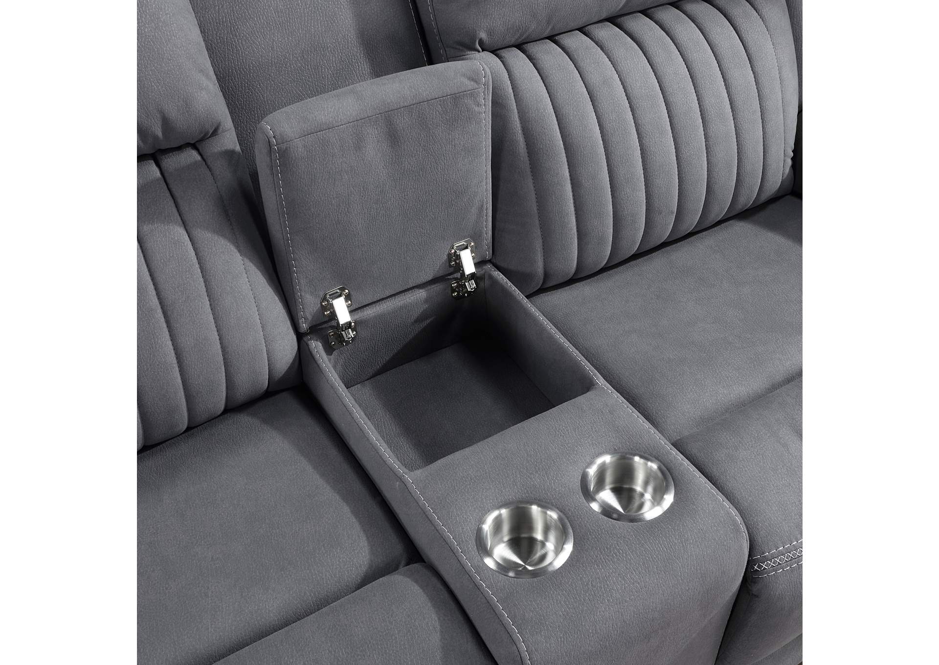 Dean Double Reclining Love Seat with Center Console image 3