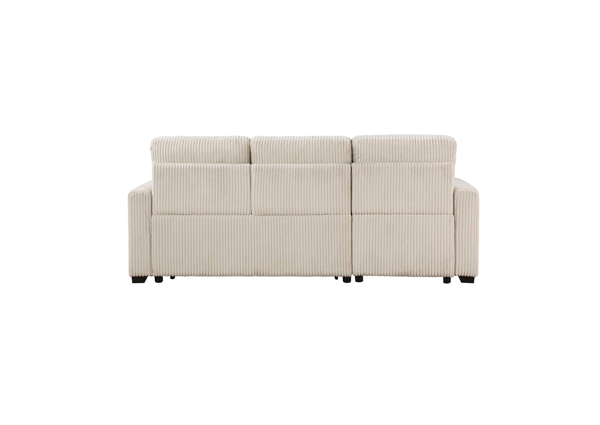 Rhett 3-Piece Reversible Sectional with Pull-out Bed and Hidden Storage image 15