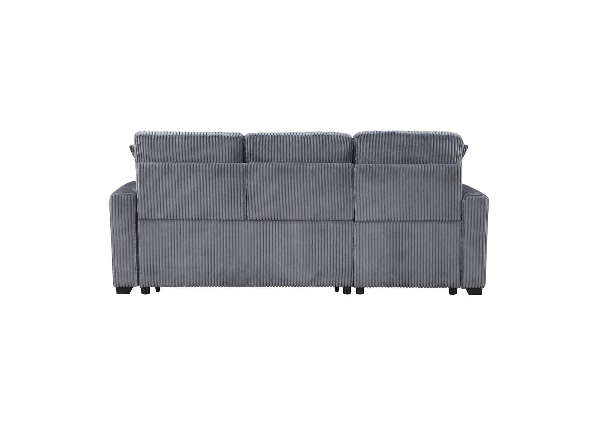 Rhett 3-Piece Reversible Sectional with Pull-out Bed and Hidden Storage image 15