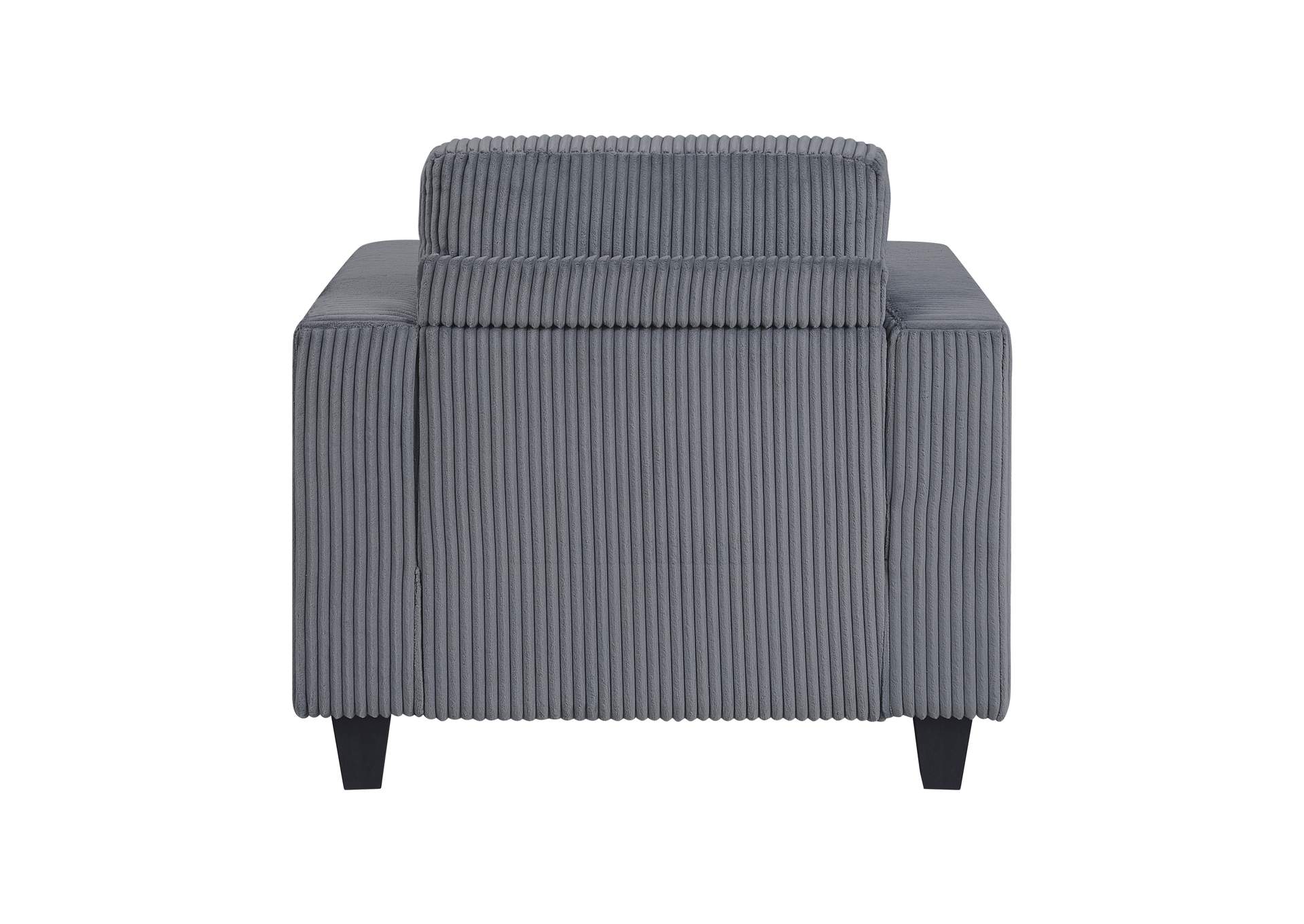 Chair with Storage Pouches and Charging Ports image 3
