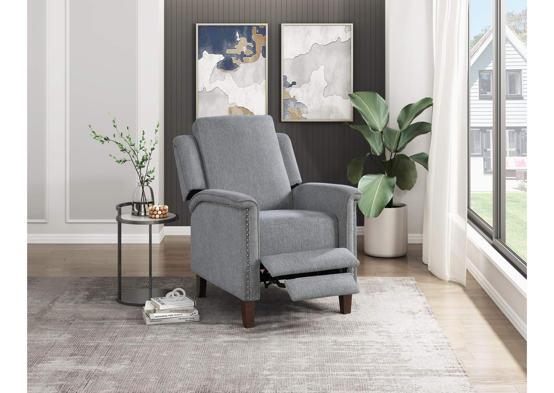 Lansing Push Back Reclining Chair image 3