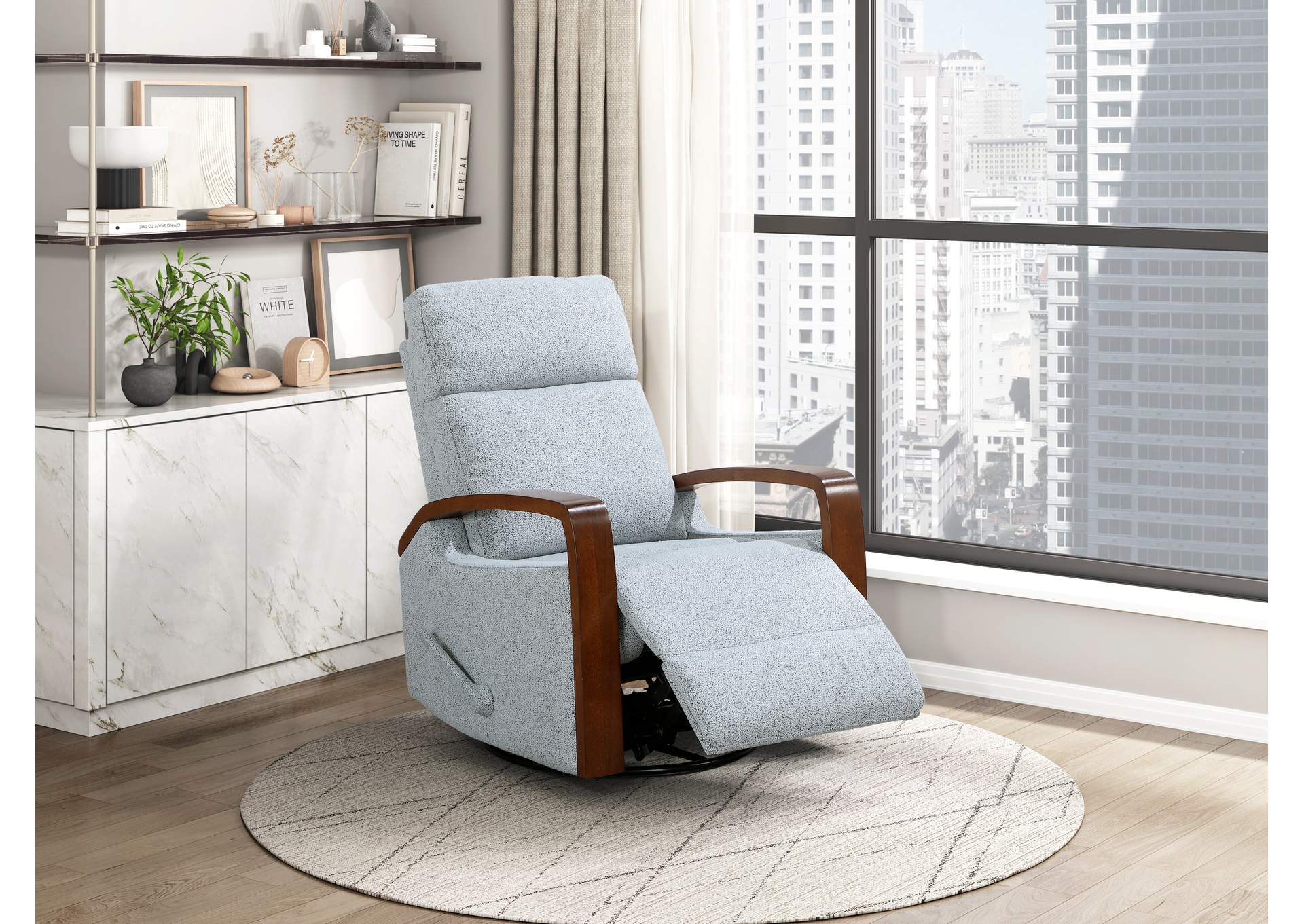 Swivel Glider Reclining Chair image 1
