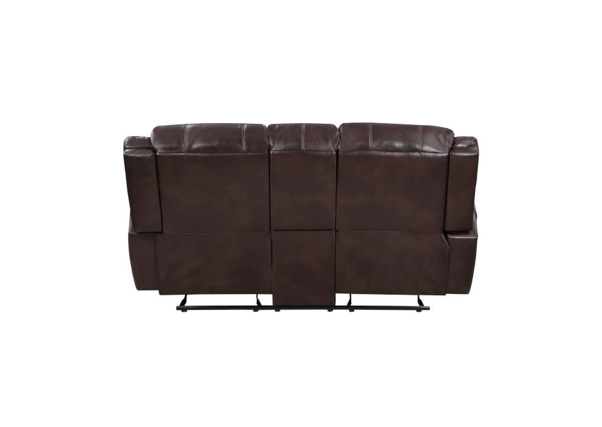Hill Double Glider Reclining Love Seat With Center Console image 4