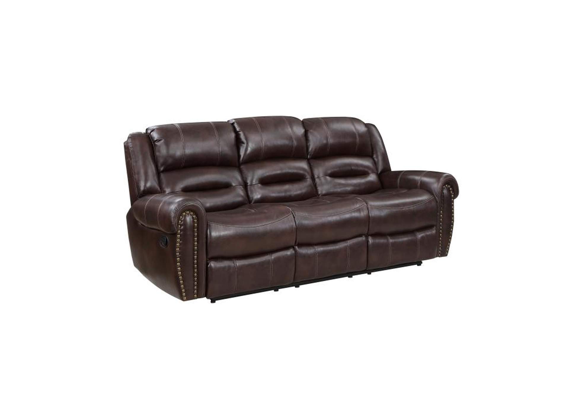 Hill Double Reclining Sofa With Center Drop-Down Cup Holders image 3