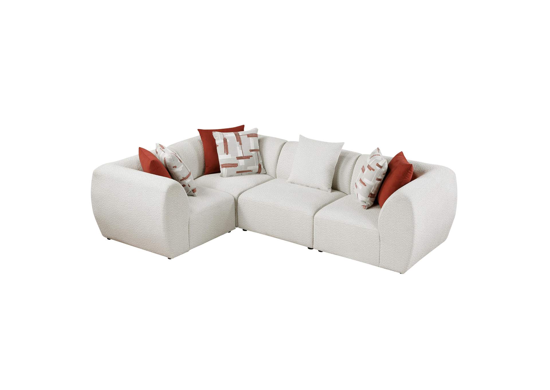 Franz 4-Piece Modular Sectional image 9