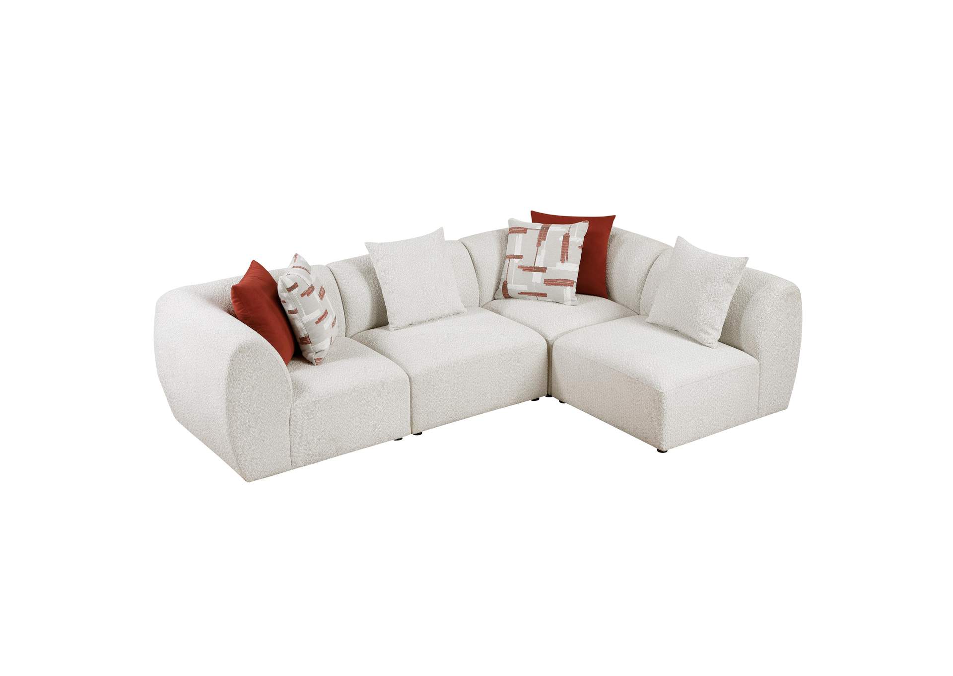 Franz 4-Piece Modular Sectional image 1