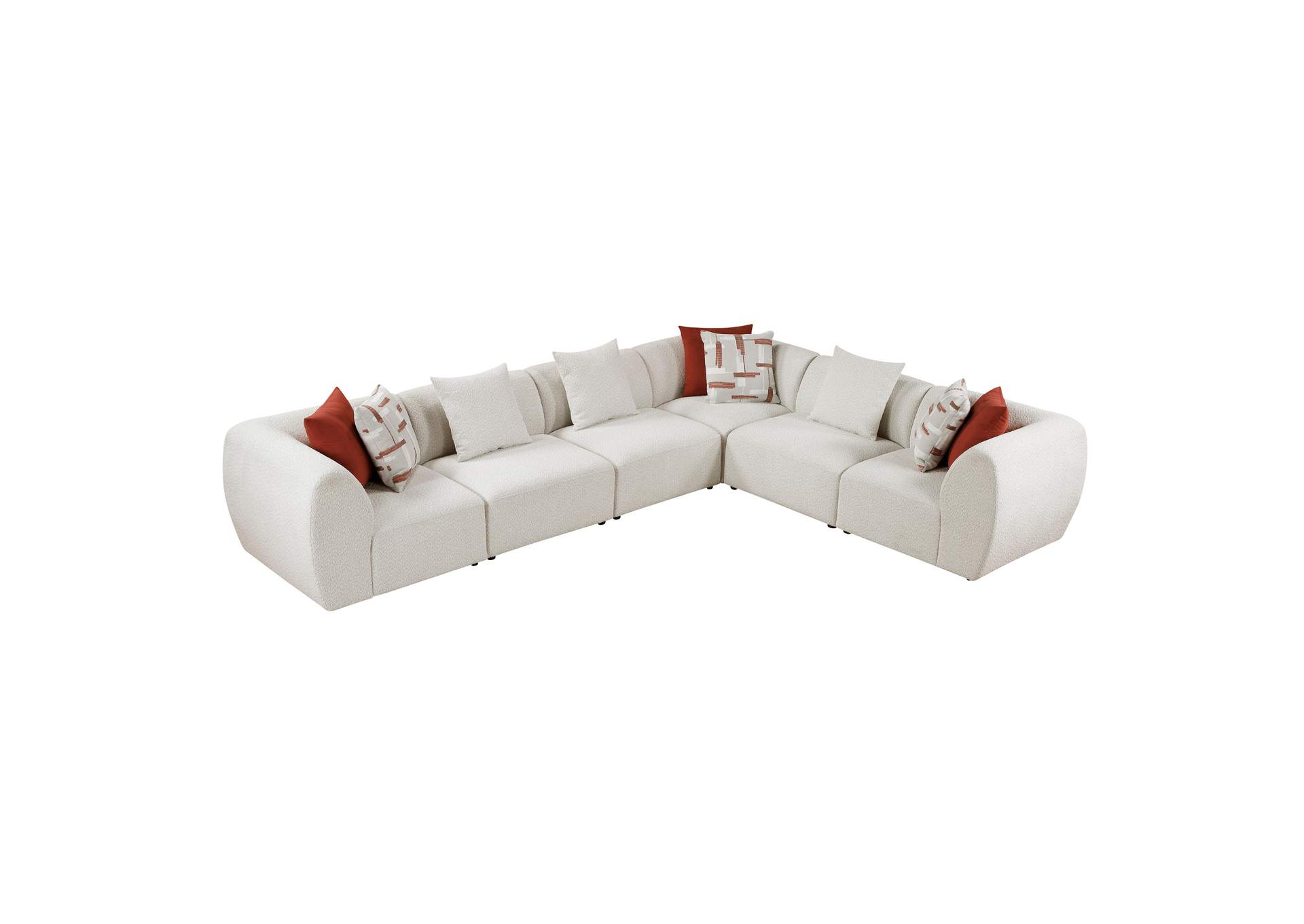Franz 6-Piece Modular Sectional image 1