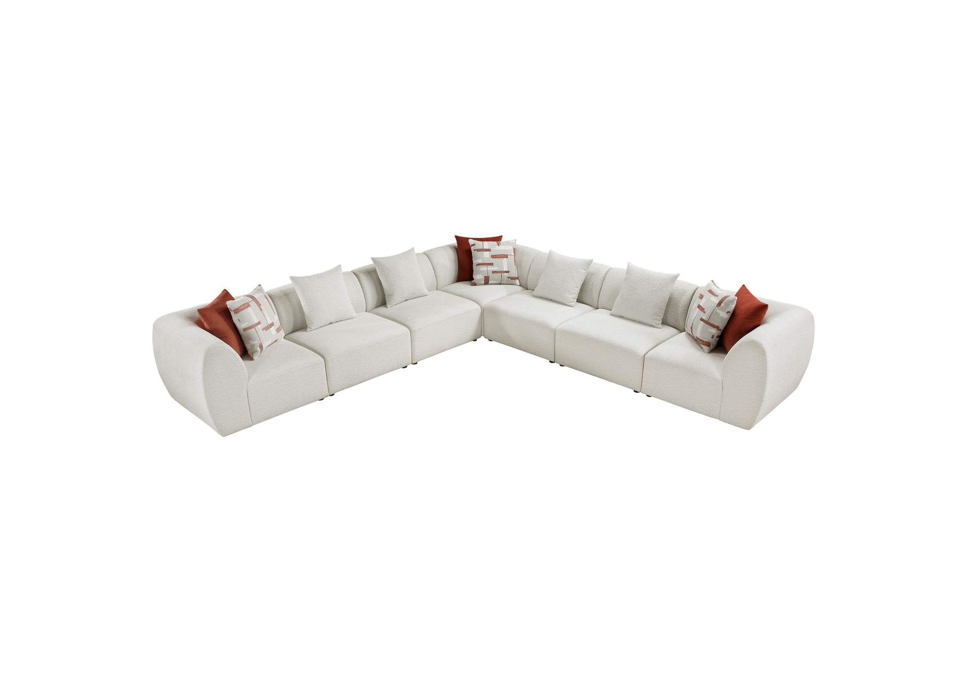 Franz 7-Piece Modular Sectional image 1