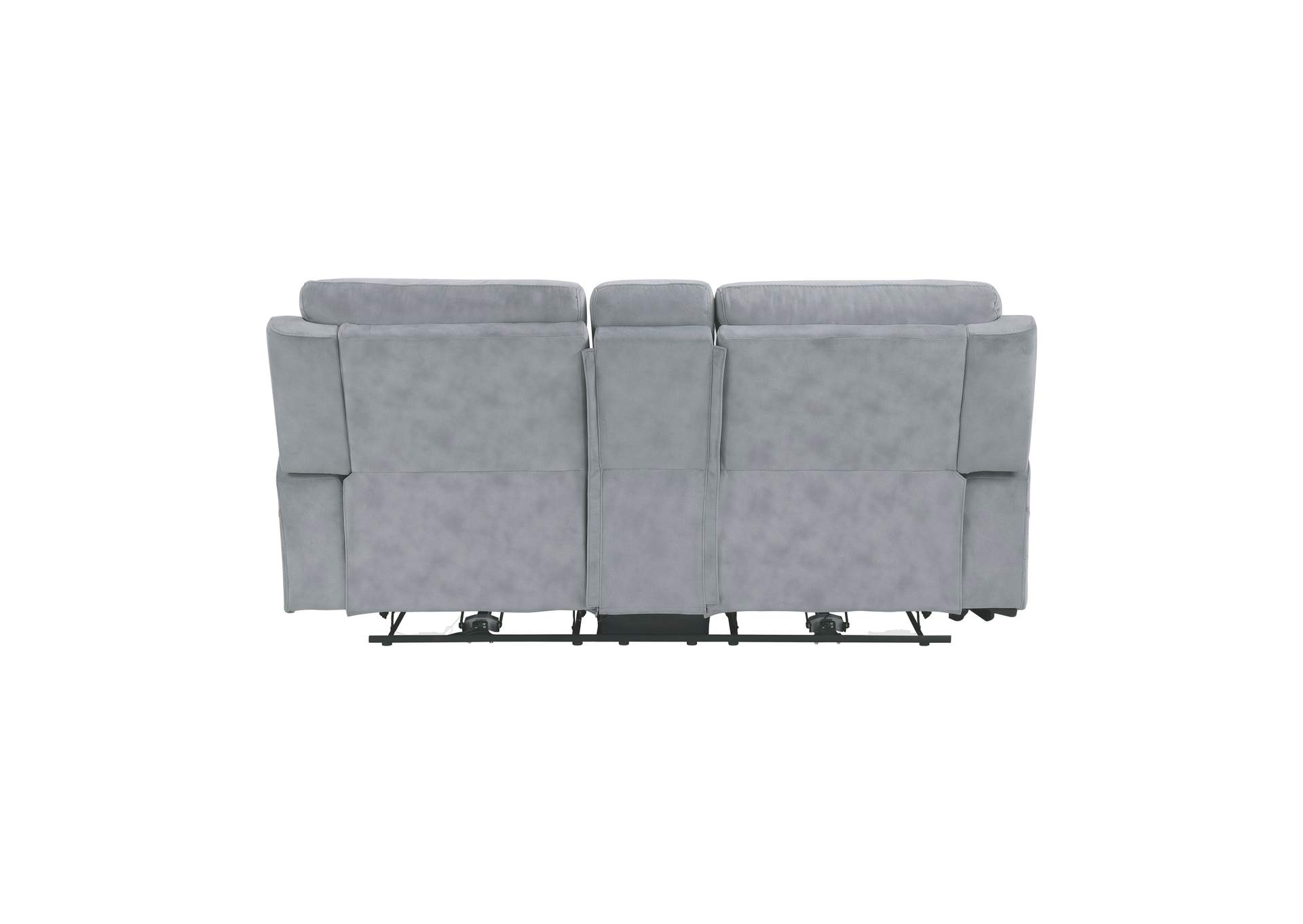 Power Double Reclining Love Seat with Center Console, Power Headrests, Hidden Arms Cup Holders, Charging Ports and Wireless Charger image 5