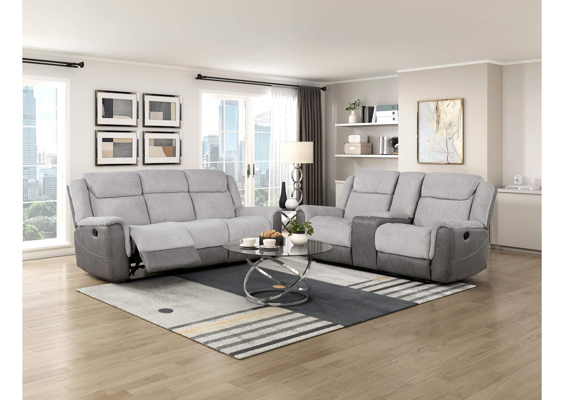Harriette Double Reclining Sofa image 7