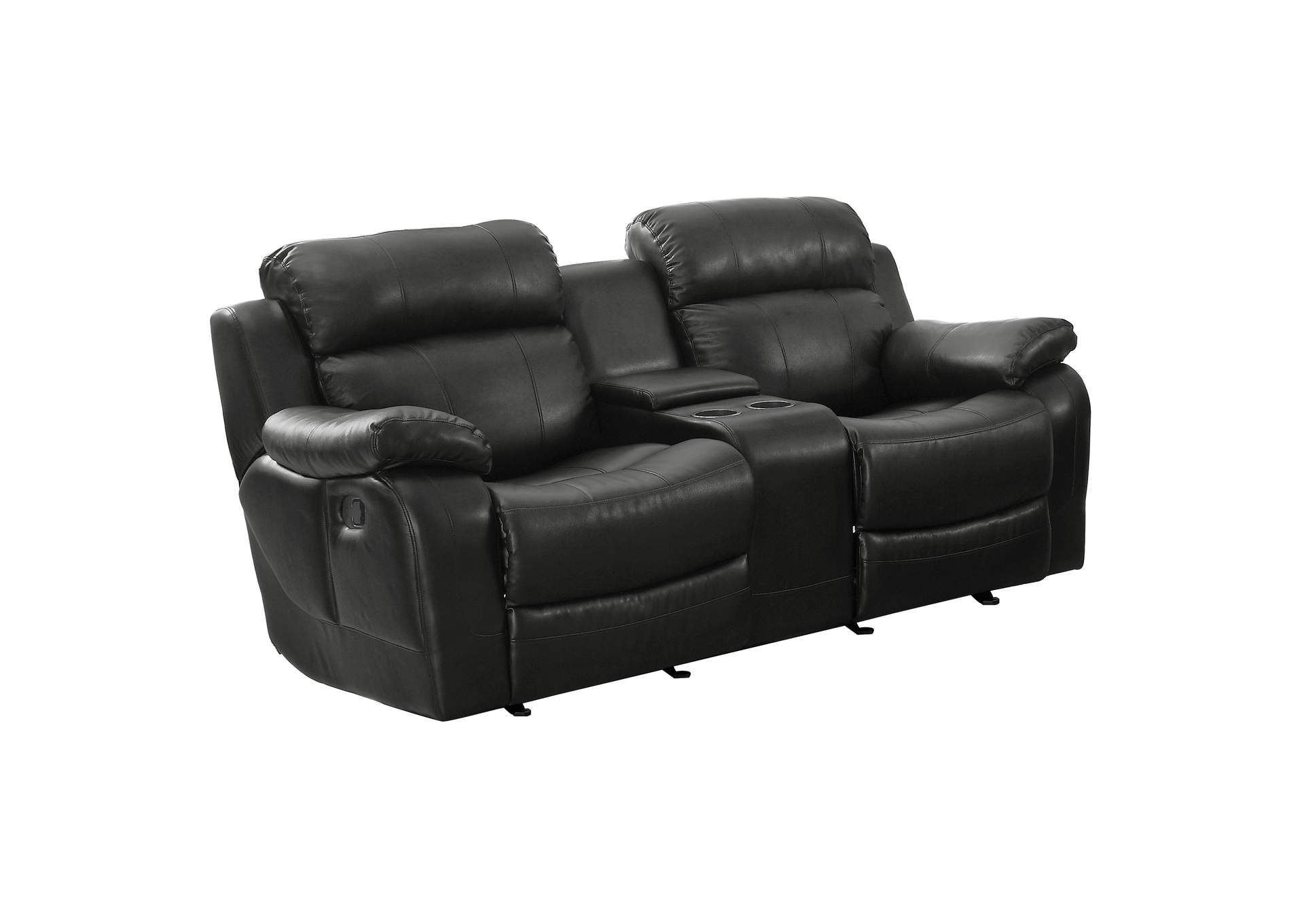 Marille Double Glider Reclining Love Seat with Center Console image 4