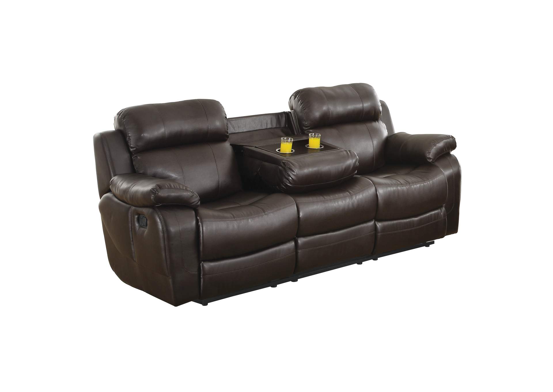 Marille Double Reclining Sofa with Center Drop-Down Cup Holders image 4